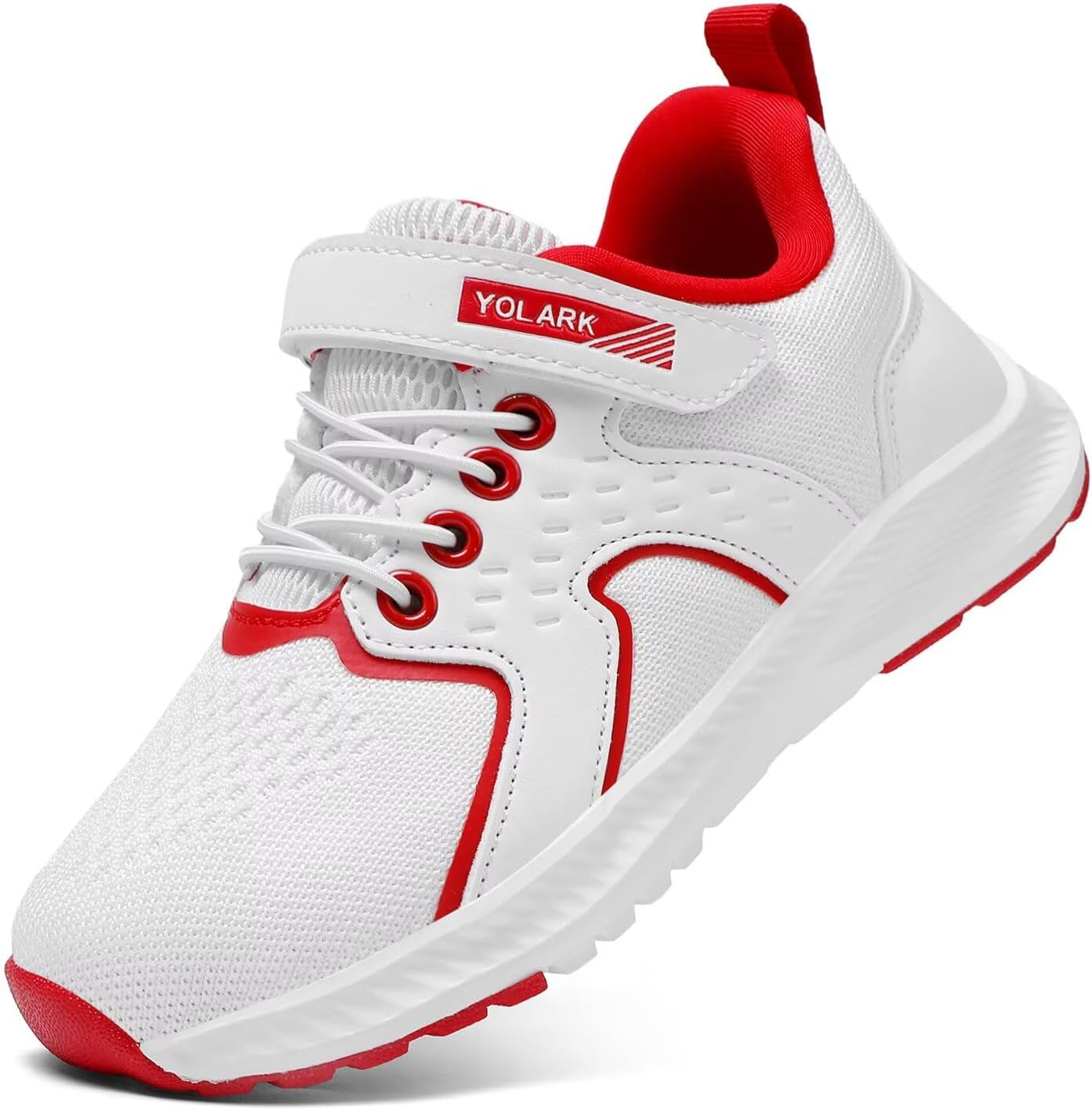 Kids Sneakers for Boys Girls Running Tennis Shoes Non-Slip Hiking Walking Shoes Lightweight Breathable Sport Athletic