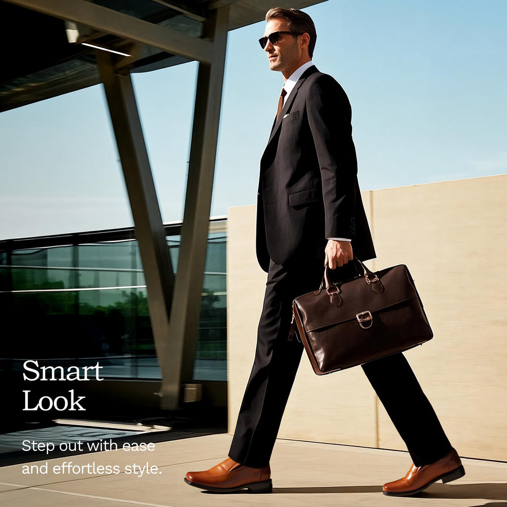 Bruno Marc Men's Slip on Dress Loafers Formal Shoes