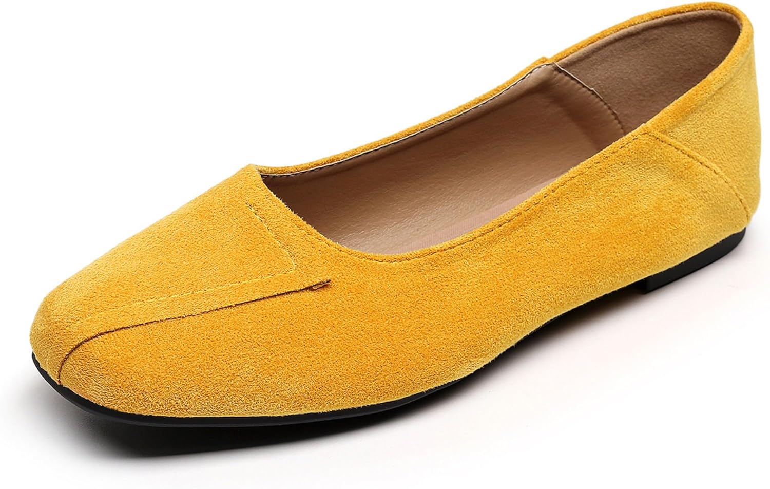 VenusCelia Women's Plain Dance Flat Shoe