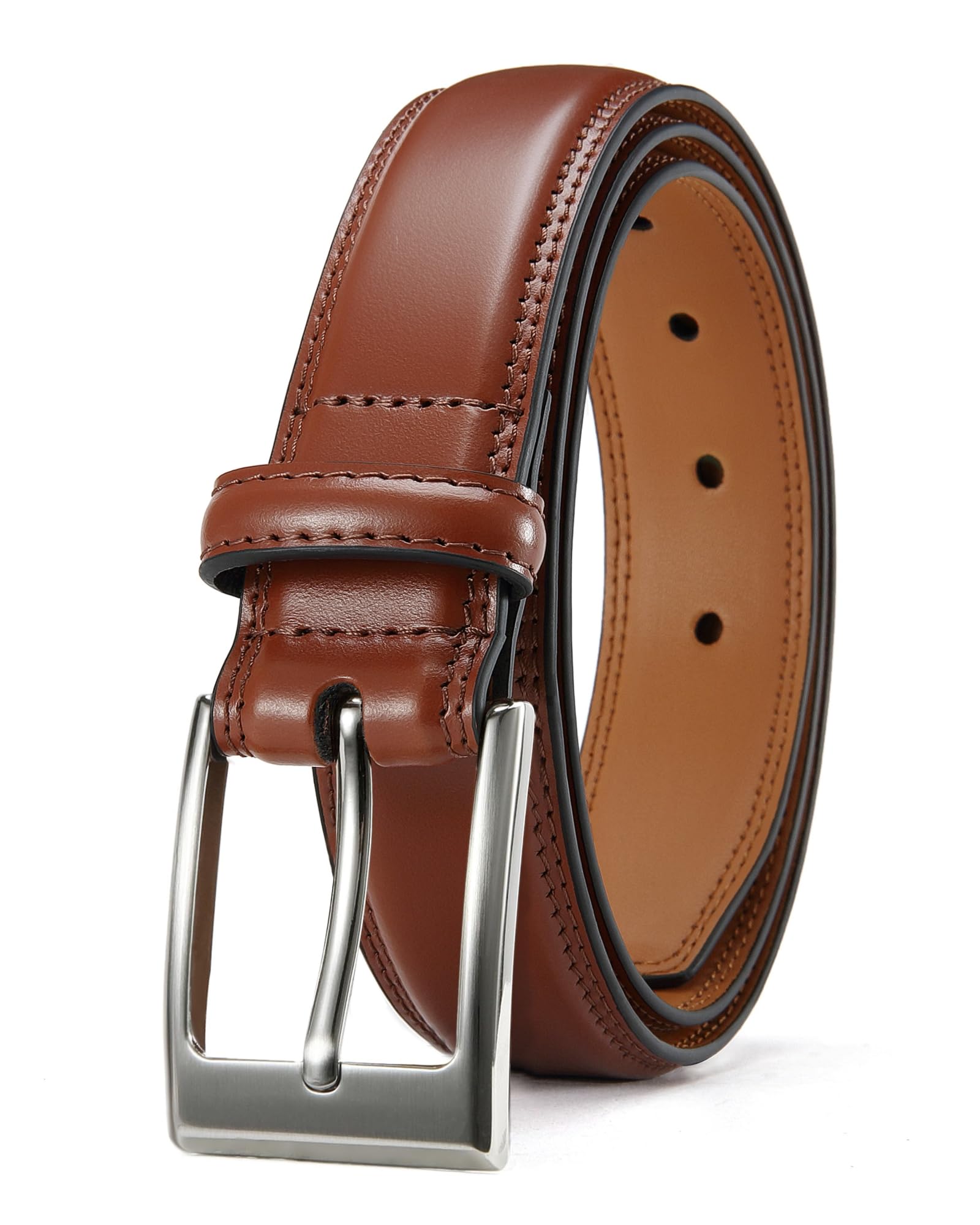 CHAOREN Mens Belts Leather 1 1/8" for Gift Men - Perfect Companion to Mens Dress Shoes