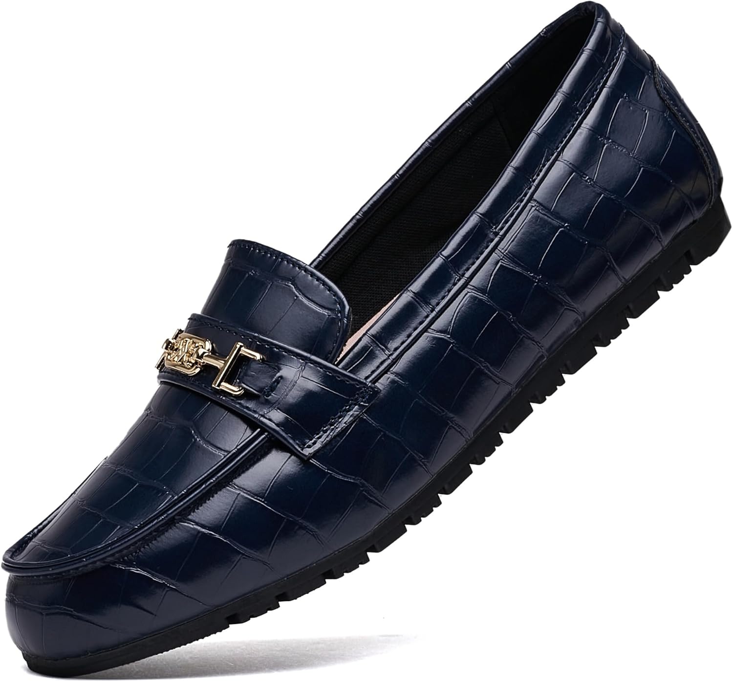 DeYashopin Women's Loafer Shoes Leisure Slip On Work Shoes Comfort Walking Flats