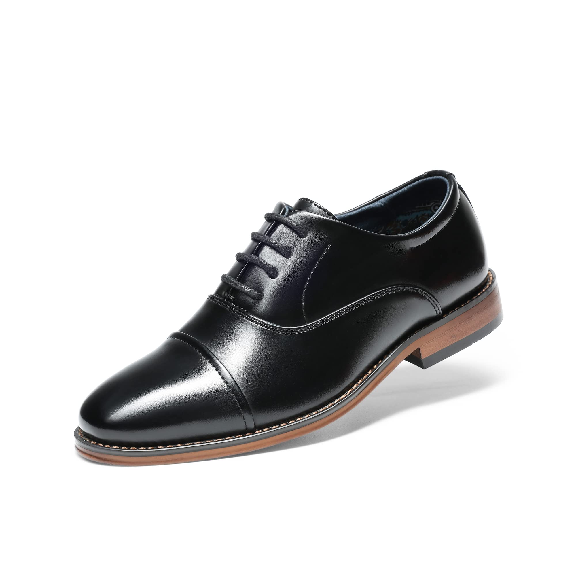 Bruno Marc Boy's Classic Oxfords Dress Shoes