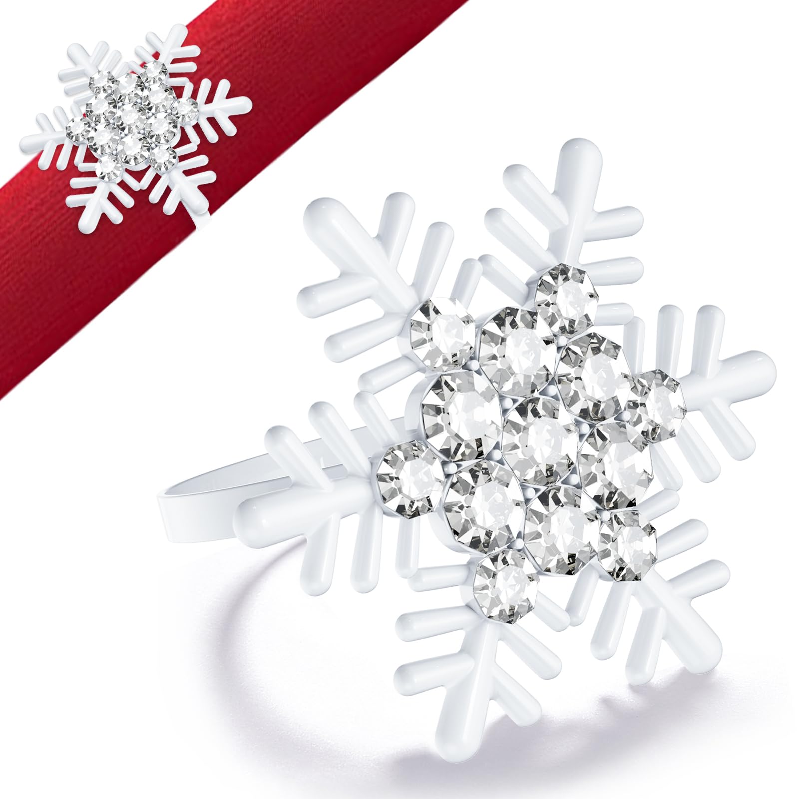 Halatool Set of 12 Thanksgiving Napkin Rings- Fall Harvest Rustic Pumpkin Napkin Holder, Alloy Dinner Tables Napkin Ring Decoration for Thanksgiving Halloween Holidays Gathering Party (Silver)