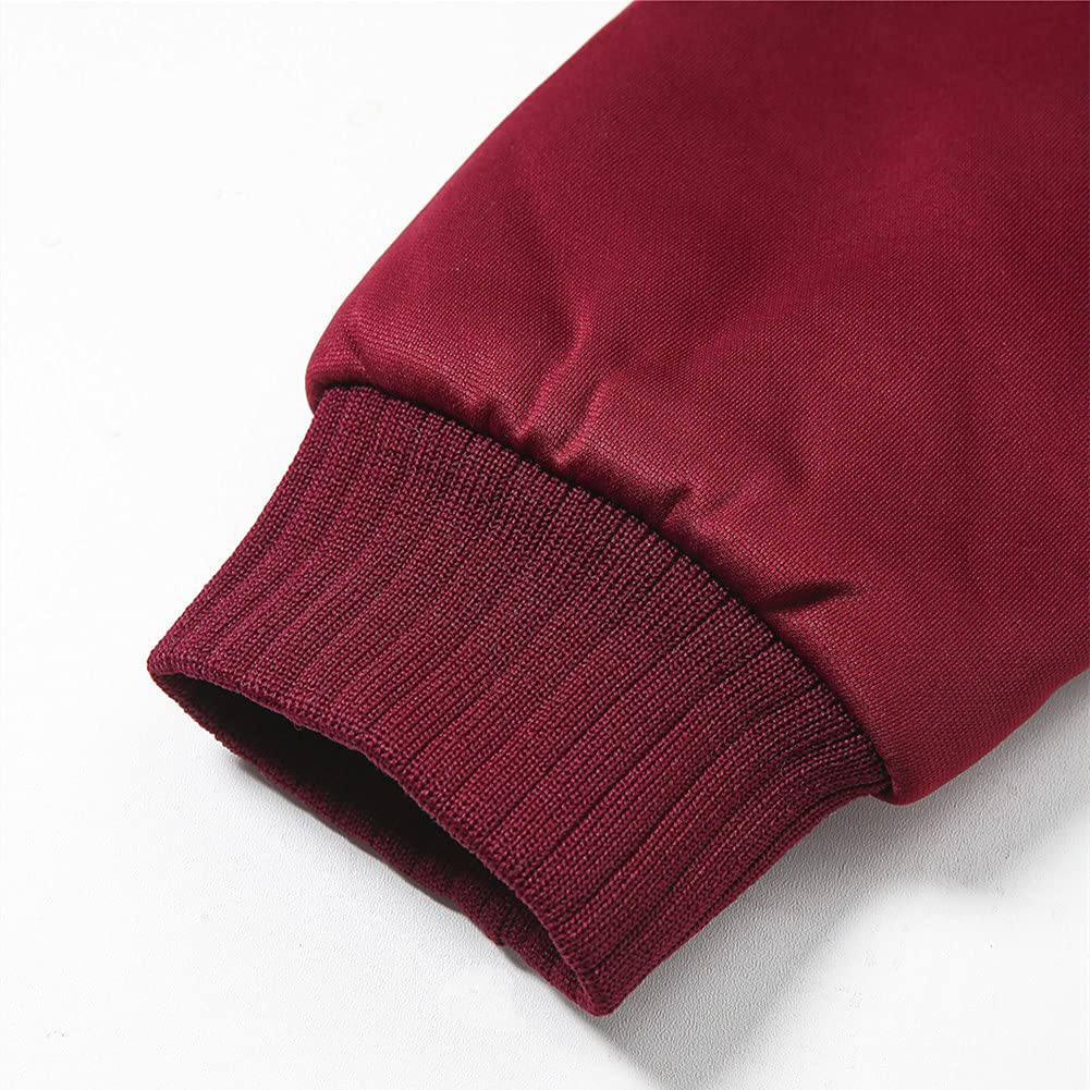 JiangWu Womens Fashion Horn Button Fleece Thicken Coat with Hood Winter Warm Jacket