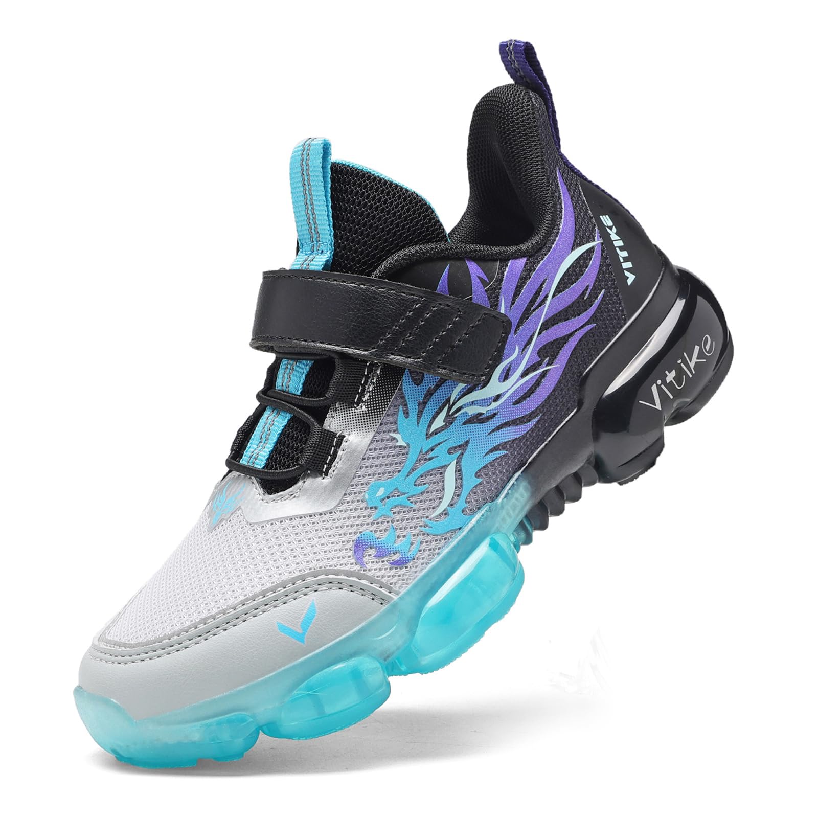 JMFCHI Kids Sneakers Boys Girls Tennis Running Shoes Outdoor Hiking Sneaker for Boys Athletic Breathable