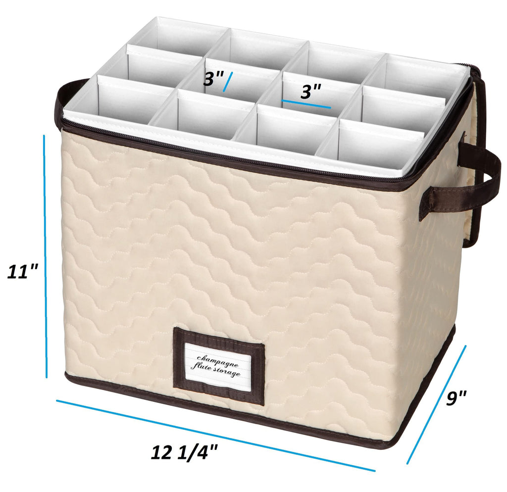 China Storage Containers 5-Piece Set Moving Boxes for Dinnerware, Glasses, Plates, Mugs and Saucers Sturdy Quilted Microfiber Dish Organizer with Dividers for Seasonal Storage - Holds Set of 12