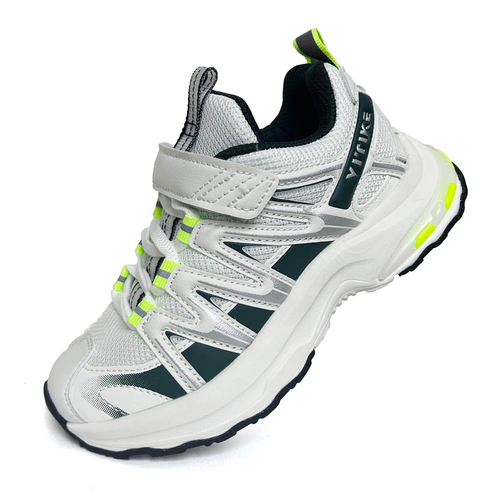 JMFCHI Kids Sneakers Boys Girls Tennis Running Shoes Outdoor Hiking Sneaker for Boys Athletic Breathable