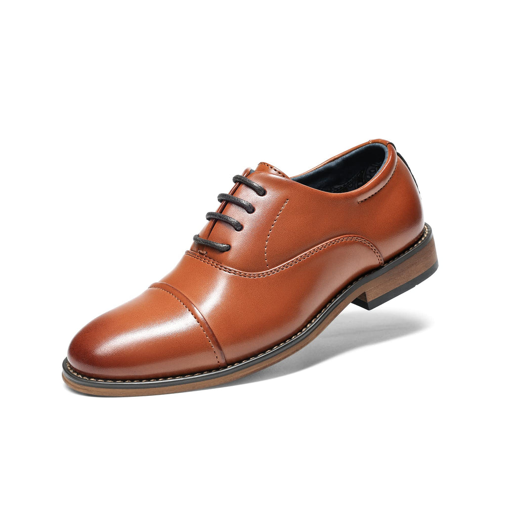 Bruno Marc Boy's Classic Oxfords Dress Shoes