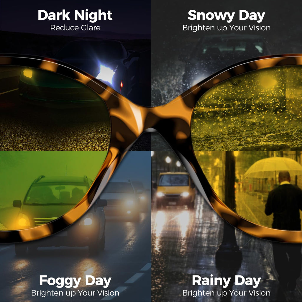 Sunier Sunglasses Womens Polarized Trendy Oversized Sun Glasses Fashion Ladies Shades 100% UV400 Protection S85