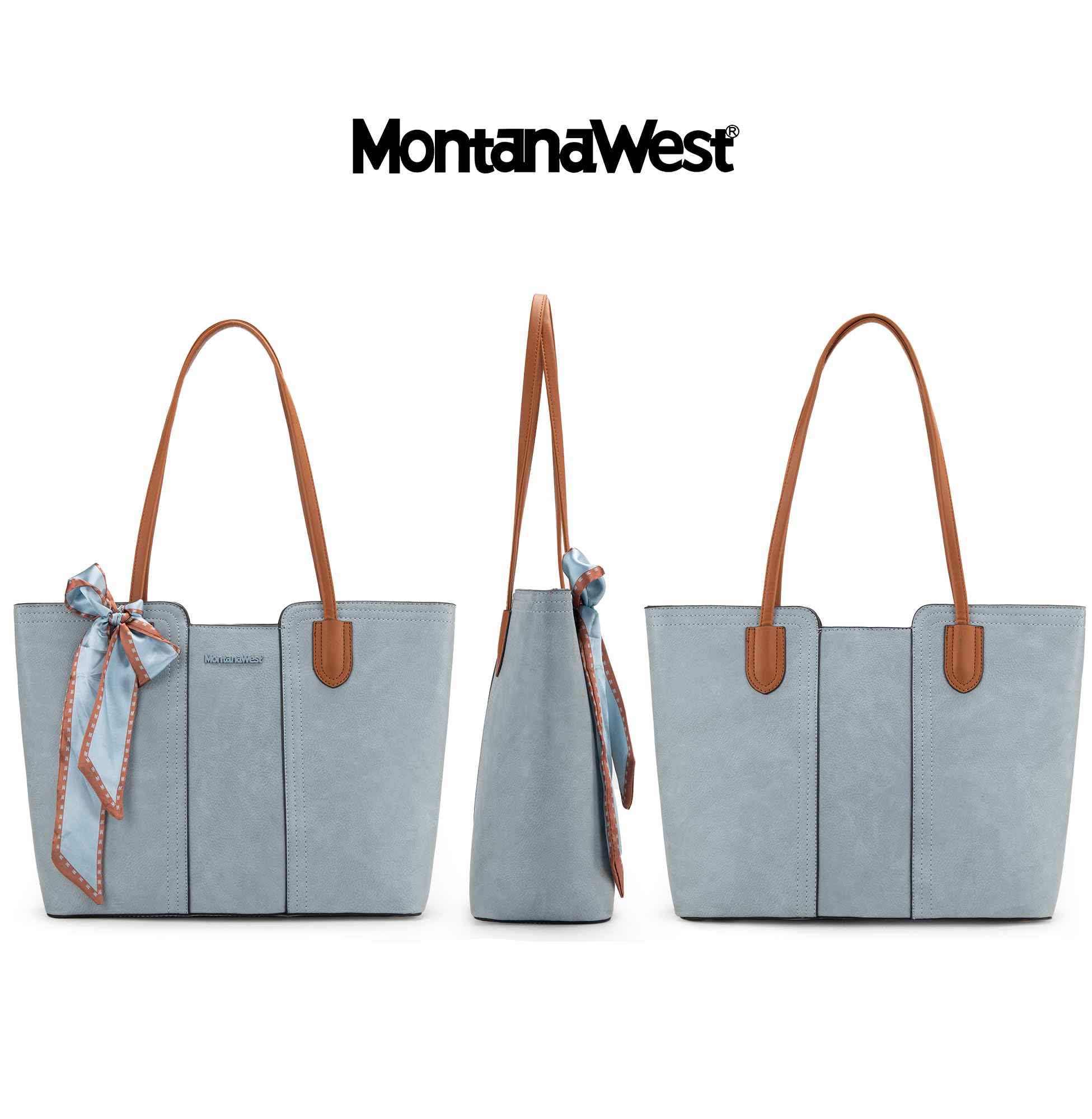Montana West Tote Bags for Women Medium Top Handle Satchel Purses