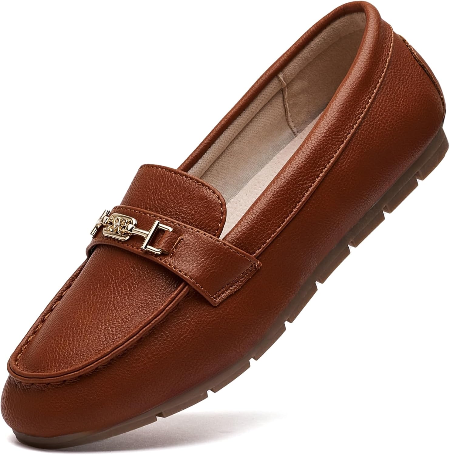 DeYashopin Women's Loafer Shoes Leisure Slip On Work Shoes Comfort Walking Flats