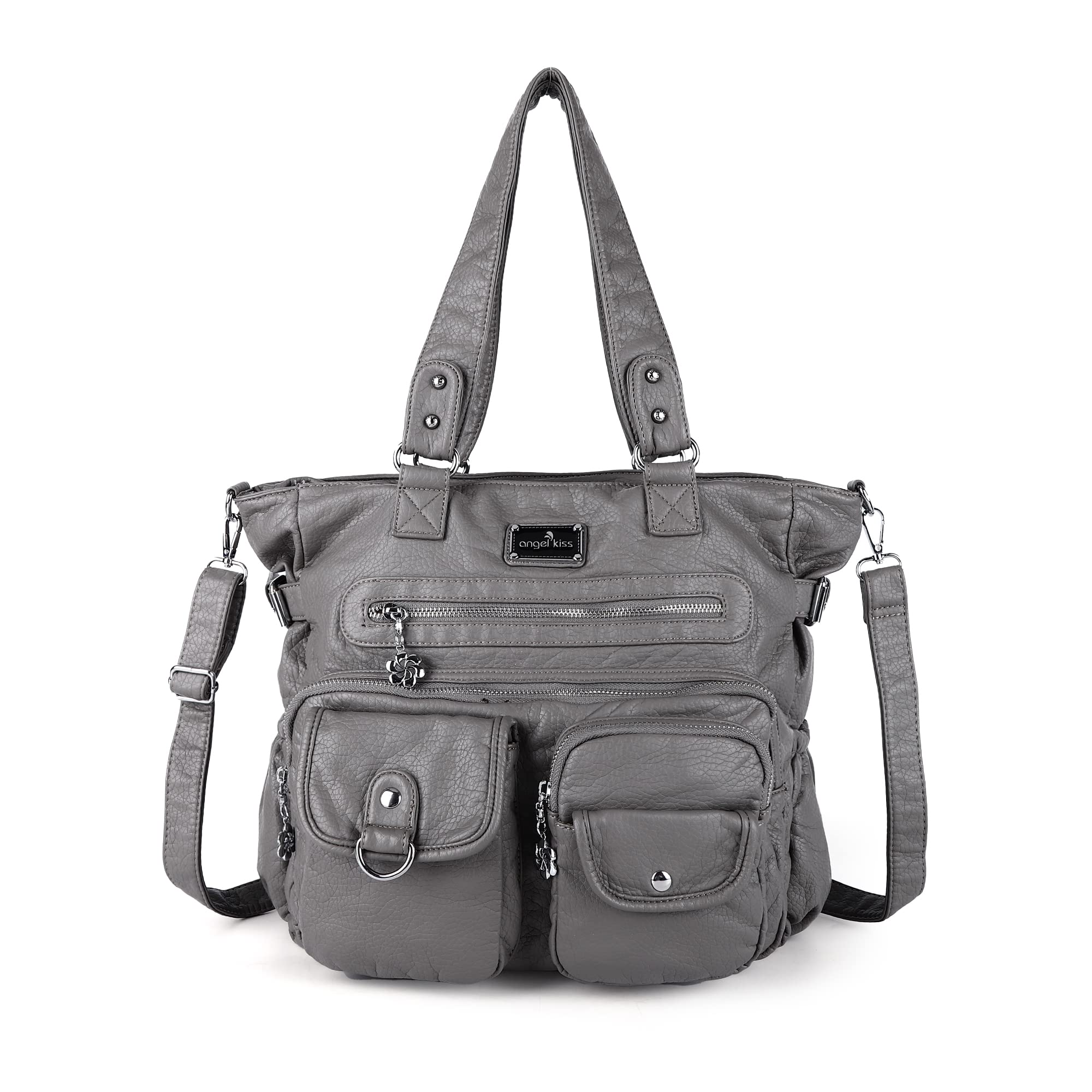 Angelkiss Purses and Handbag for Women Soft Leather Hobo Bags Satchel Shoulder Bags Ladies Tote Crossbody Bag