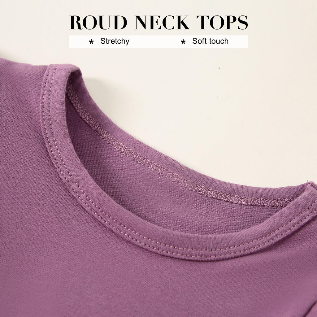 SANMIO Toddler Girl Clothes Outfits Cute Ruffle Sleeve Shirt Floral Pant+Headband 3Pcs Baby Girl Clothing Set 1-6T