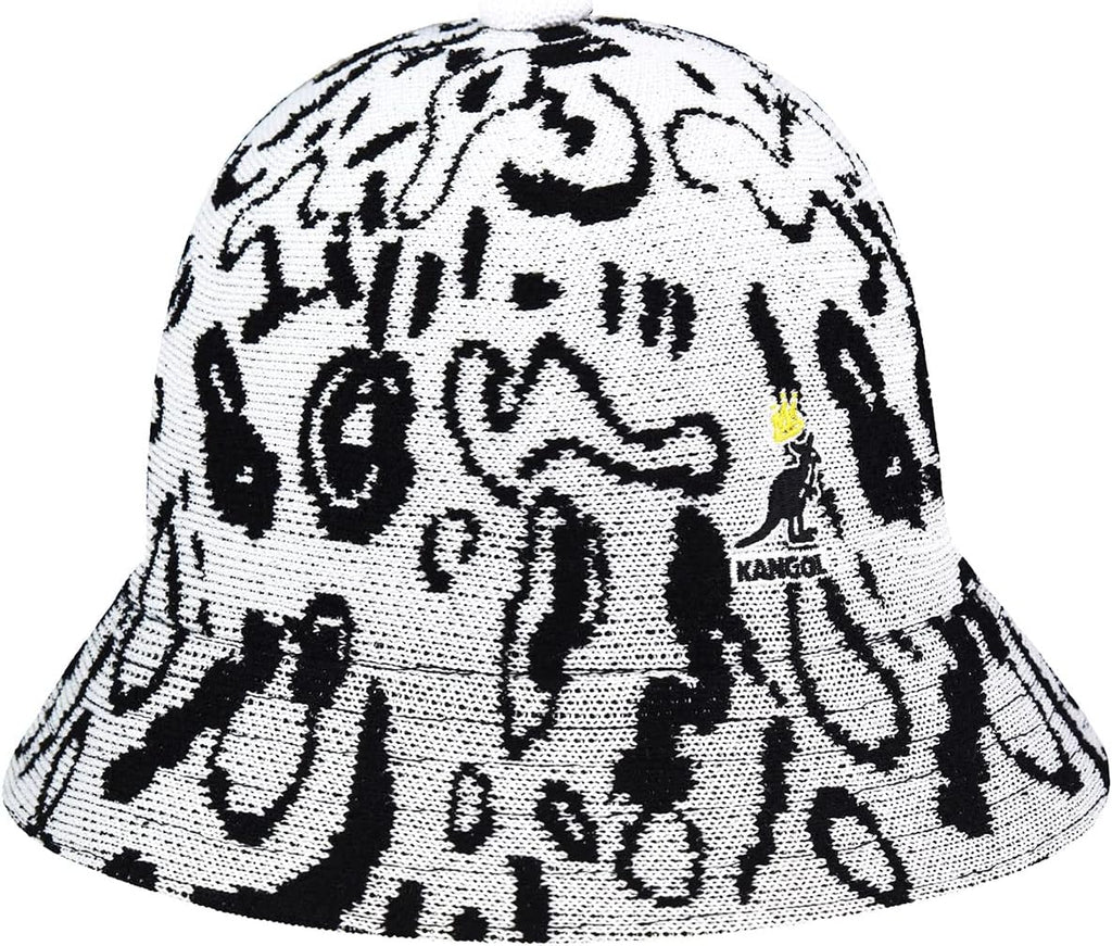 Kangol Street King Casual - White/Black/L White/Black, Large