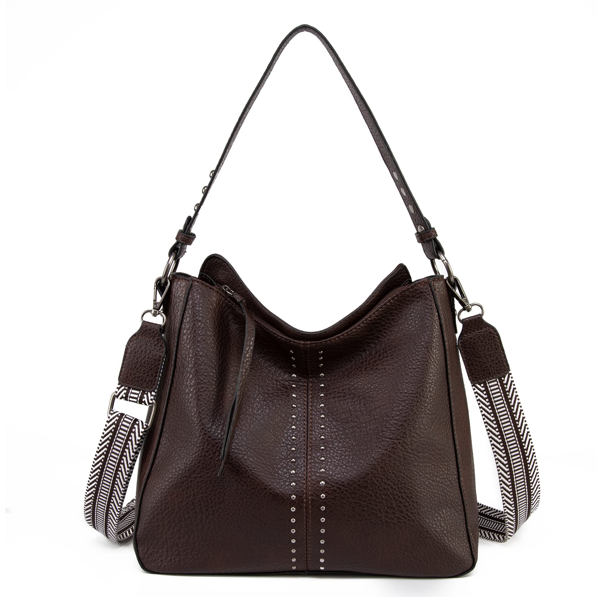 Montana West Medium Hobo Bags for Women Top Handle Satchel Shoulder Purse Bucket Handbag