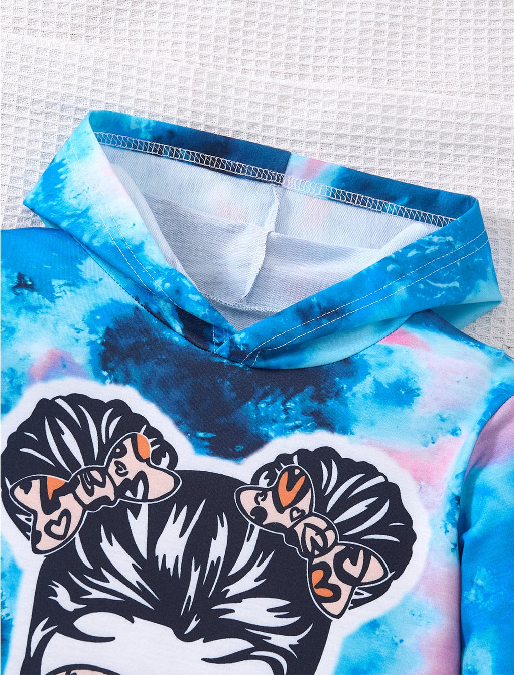 Girls Clothes Tie Dye Long Sleeve Hoodie Sweatshirt and Pants Sets Cute Girl Outfits Size 5-14 Years