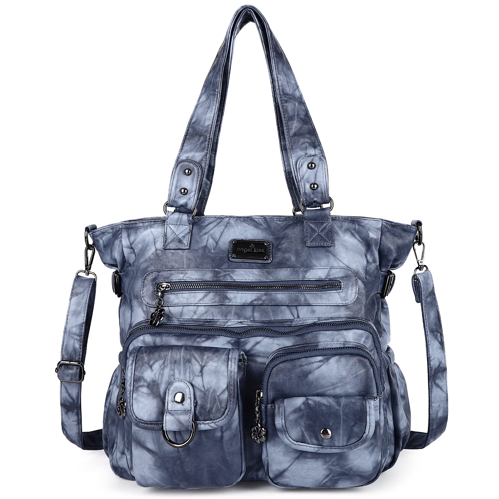 Angelkiss Purses and Handbag for Women Soft Leather Hobo Bags Satchel Shoulder Bags Ladies Tote Crossbody Bag