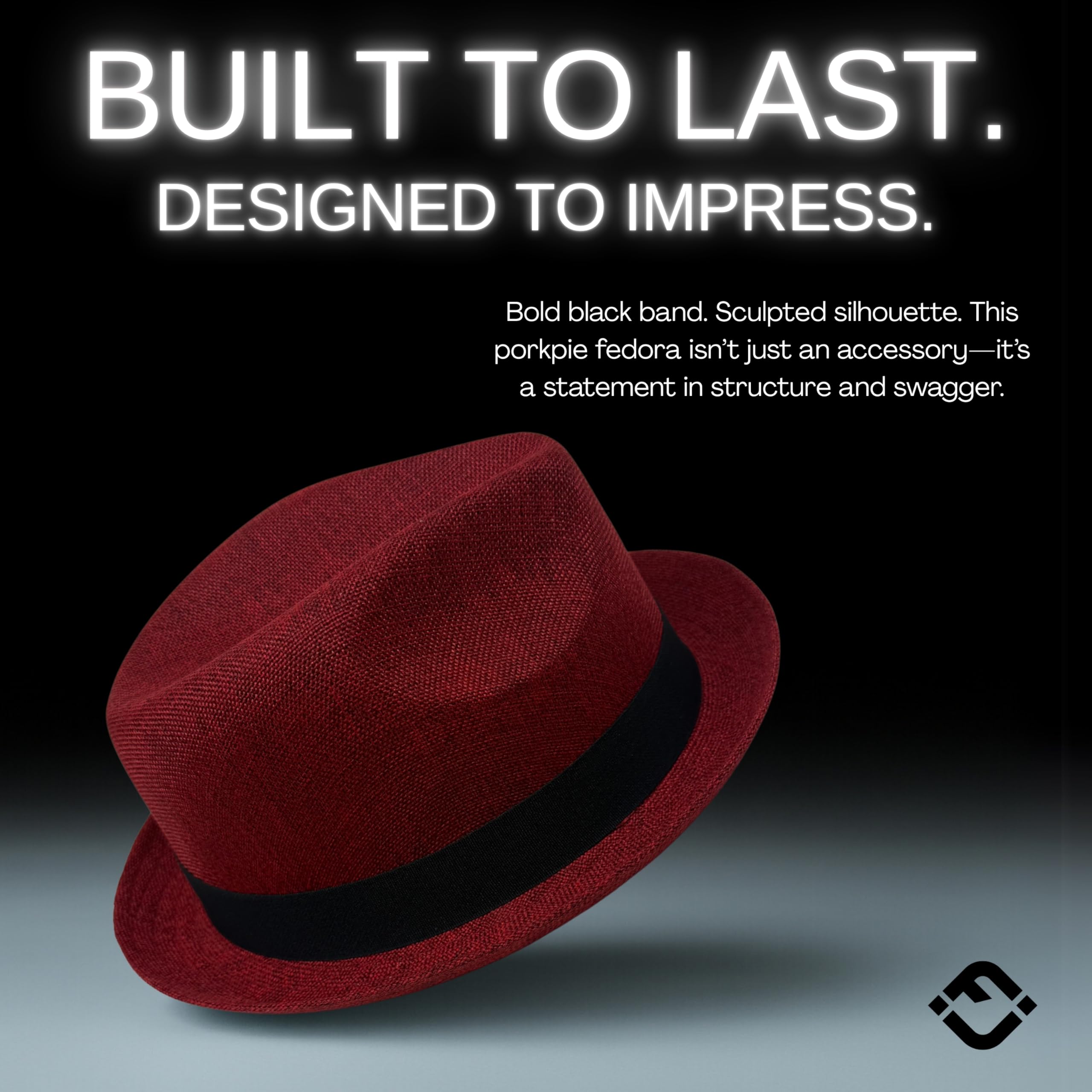 Funky Junque Premium Fedora Hat - Stylish Sun Protection for Men & Women - Perfect for Summer Beach, Travel & Outdoors