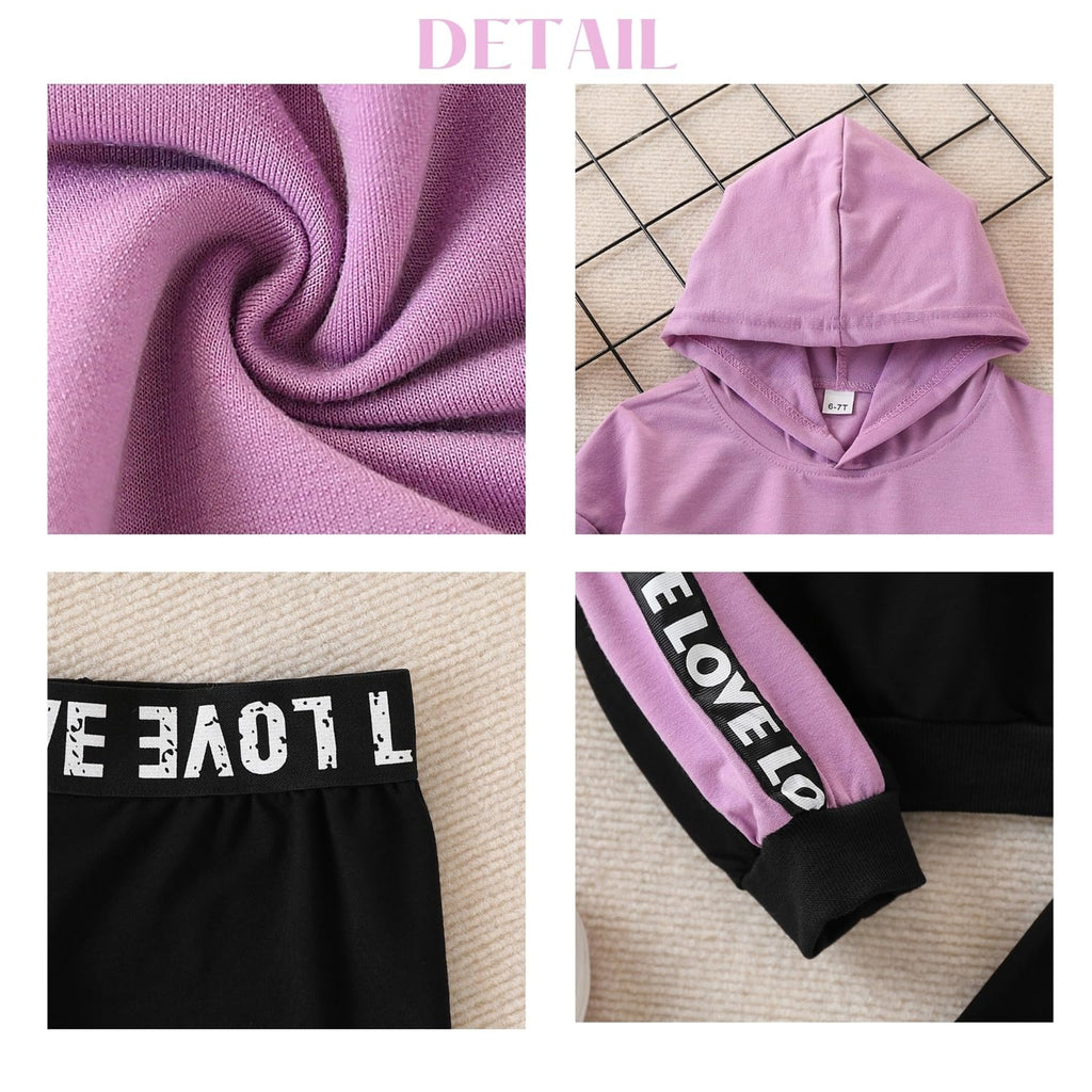 Kid Girls Clothes - Girls Outfits Tie Dye Tops and Leggings Pants 2 Piece Spring Clothes Set