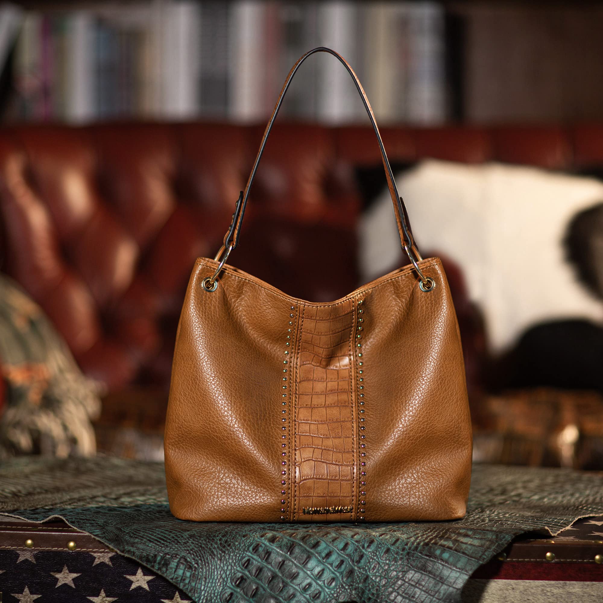 Montana West Purses for Women Hobo Shoulder Handbags with Zipper