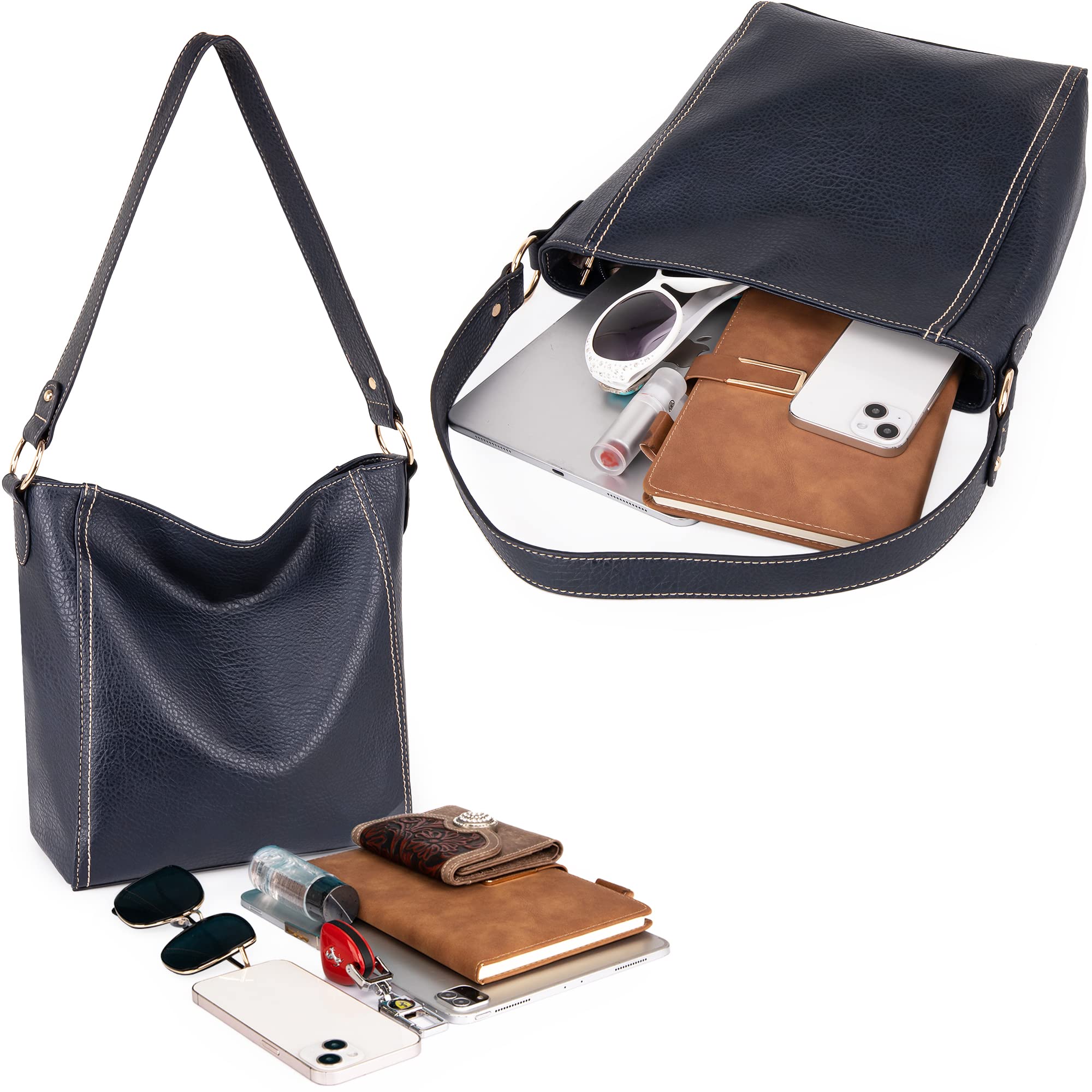 Montana West Purse for Women Trendy Soft Shoulder Purses and Handbags Hobo Bags