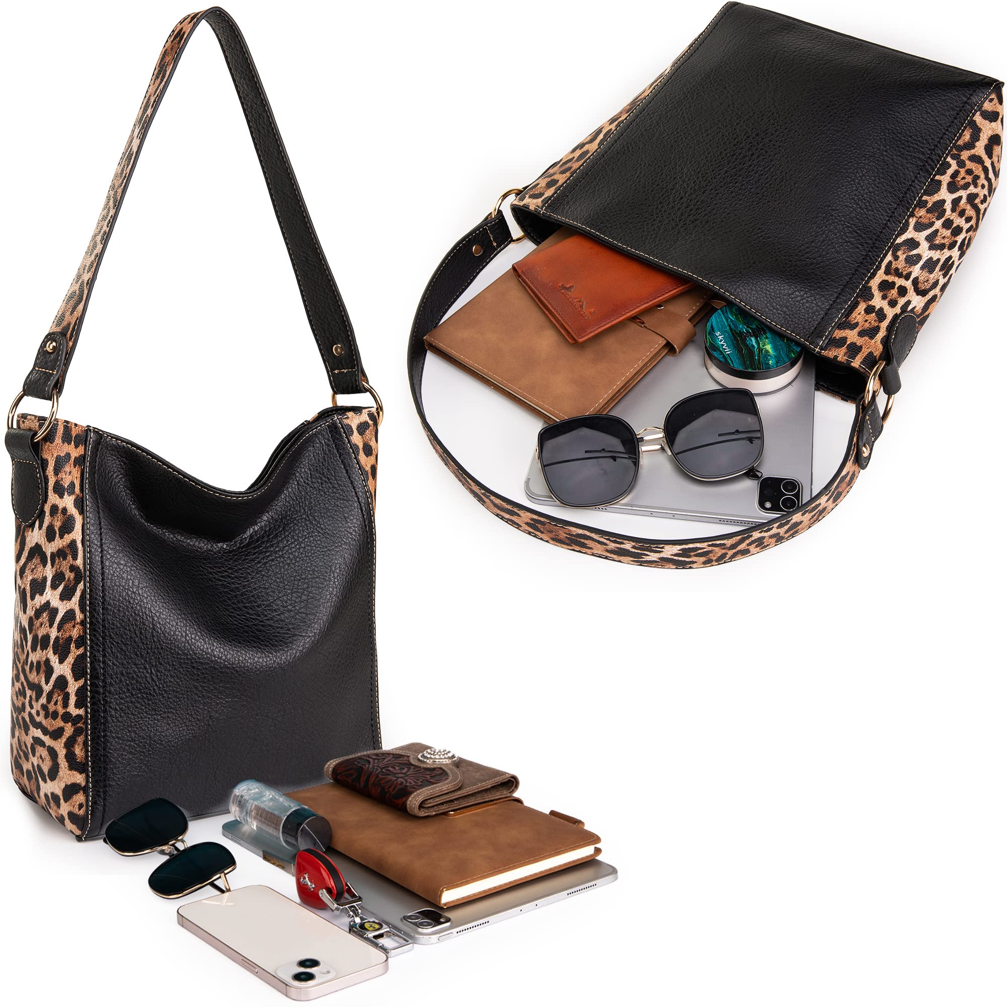 Montana West Purse for Women Trendy Soft Shoulder Purses and Handbags Hobo Bags