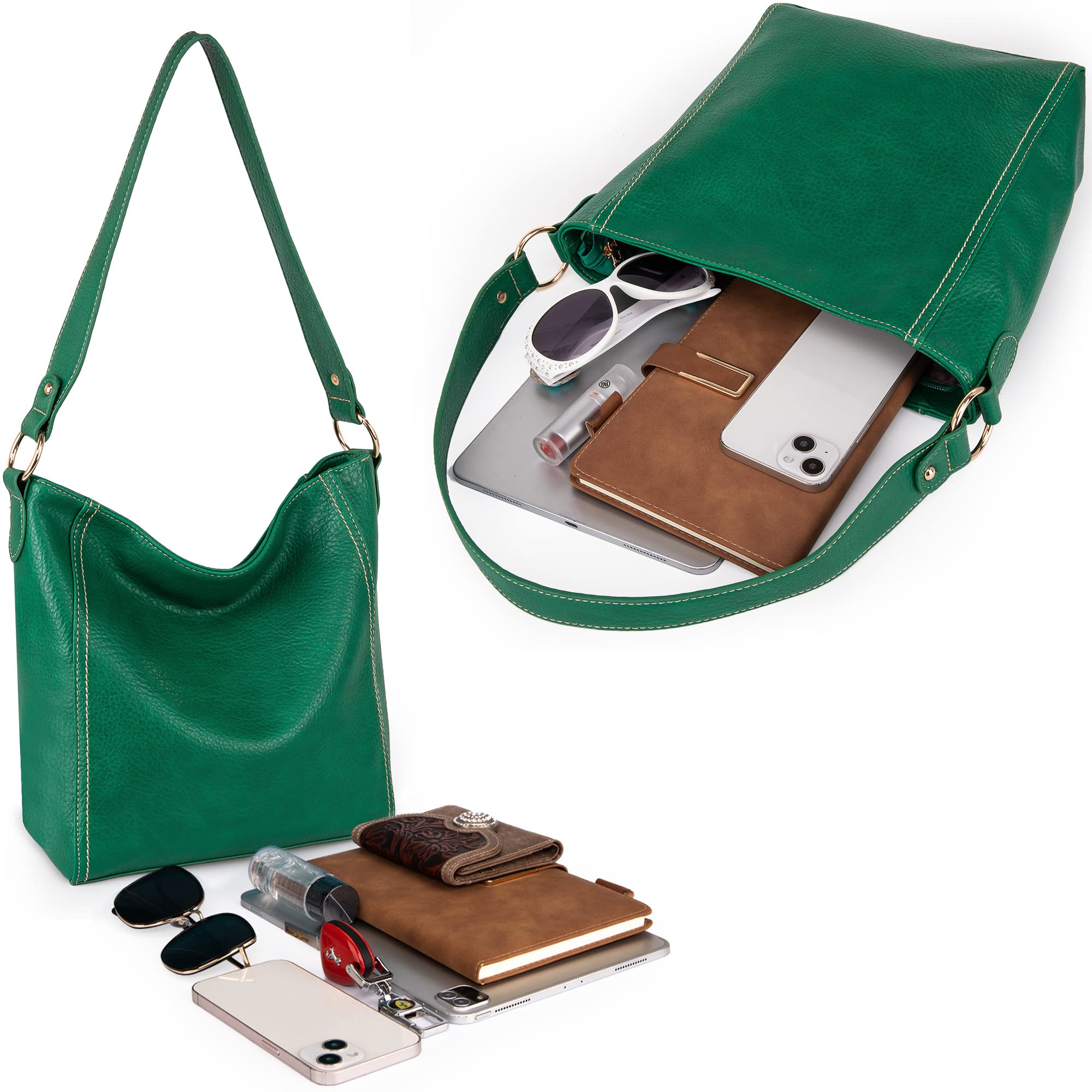 Montana West Purse for Women Trendy Soft Shoulder Purses and Handbags Hobo Bags