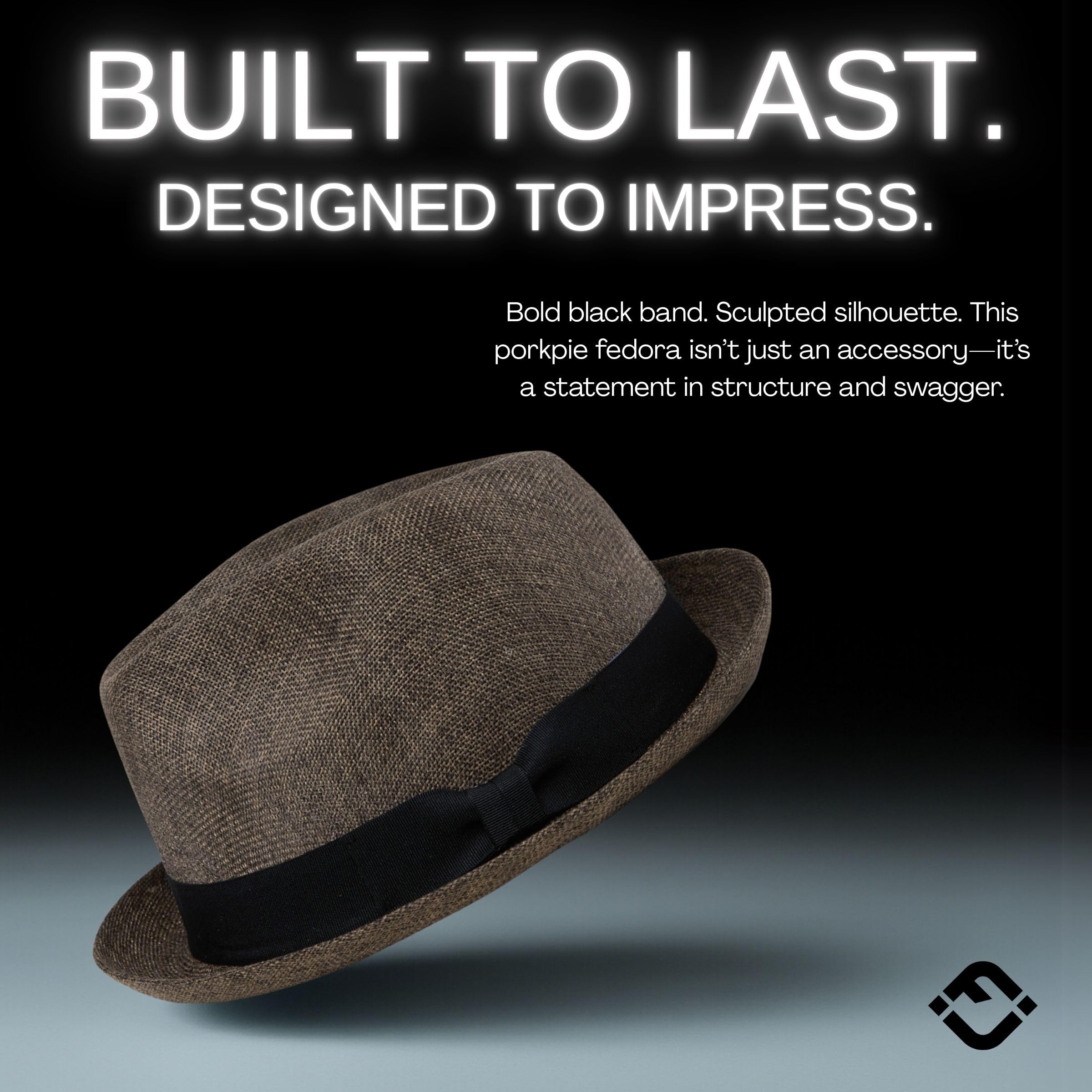 Funky Junque Premium Fedora Hat - Stylish Sun Protection for Men & Women - Perfect for Summer Beach, Travel & Outdoors