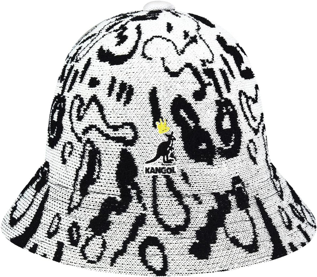 Kangol Street King Casual - White/Black/L White/Black, Large