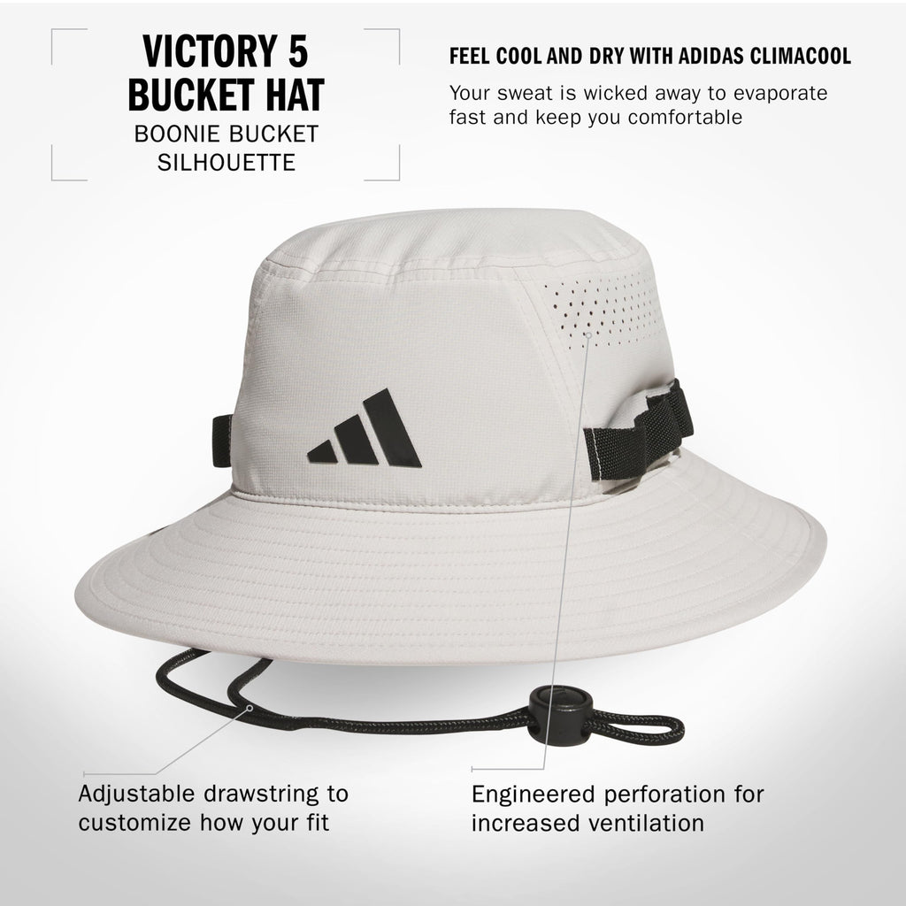 Adidas Mens Victory Bucket Hat for Men – Athletic Sun Cap for Outdoors
