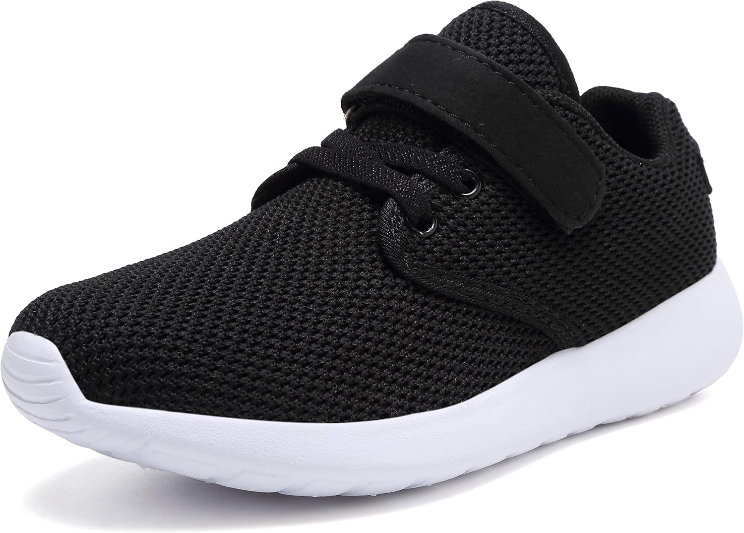 TOEDNNQI Boys Girls Sneakers Kids Lightweight Breathable Strap Athletic Running Shoes for Toddler/Little Kid/Big Kid