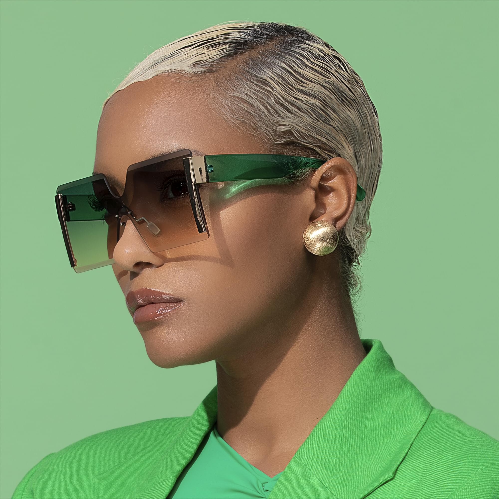 Mad Shade Sunglasses for Women Men UV400 Trendy Shades