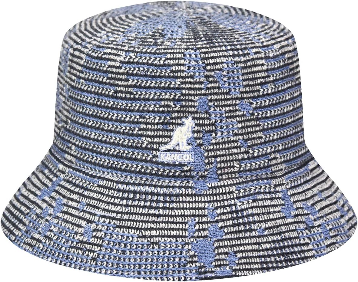 Kangol Camo Rib Bucket - Iced Lilac/S
