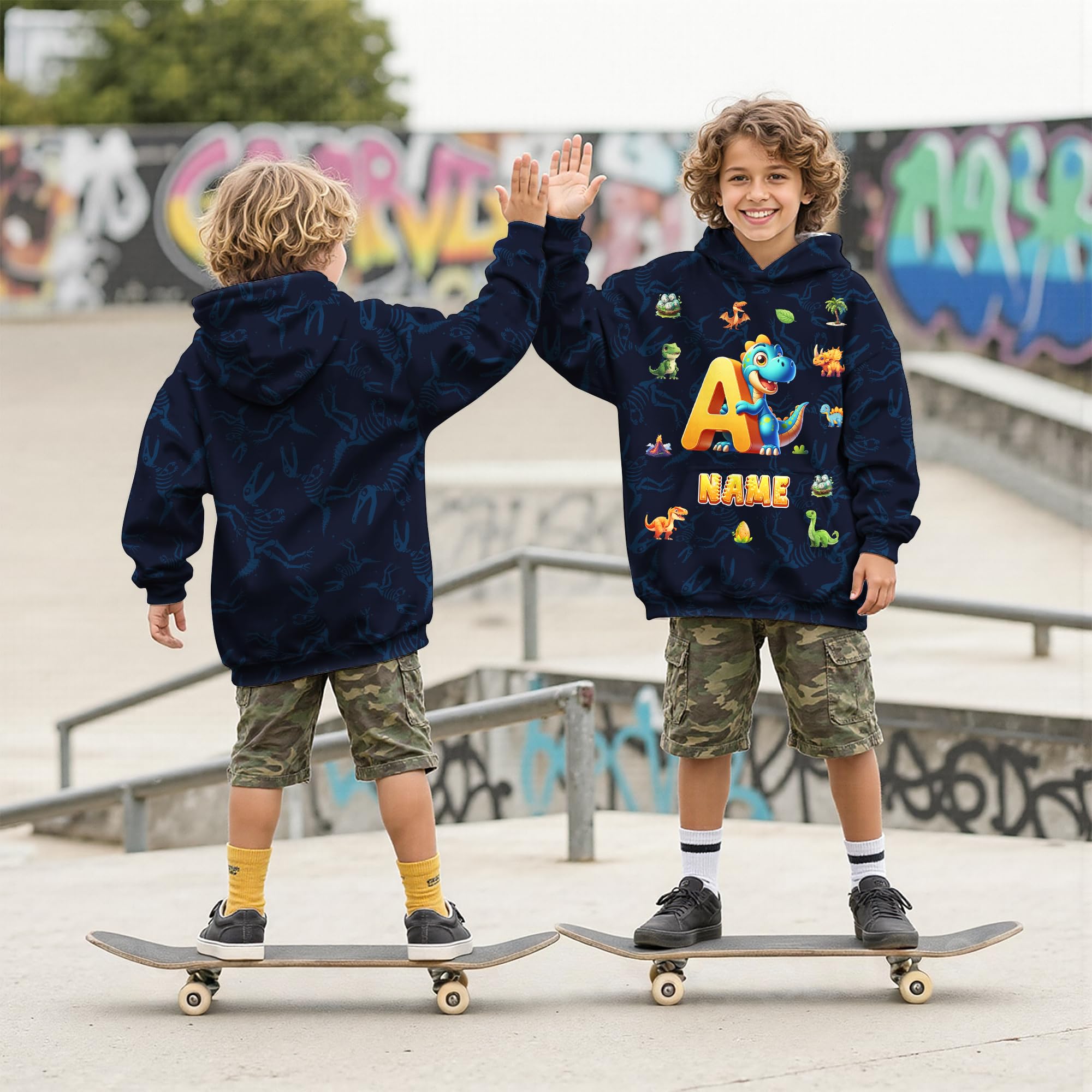 Sweatshirt for Girls - Personalized Pullover Hoodies for Kids - Customized Cute Hooded Gifts for Teen Girls