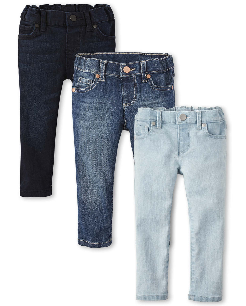 The Children's Place Baby Girls' and Toddler Skinny Jeans