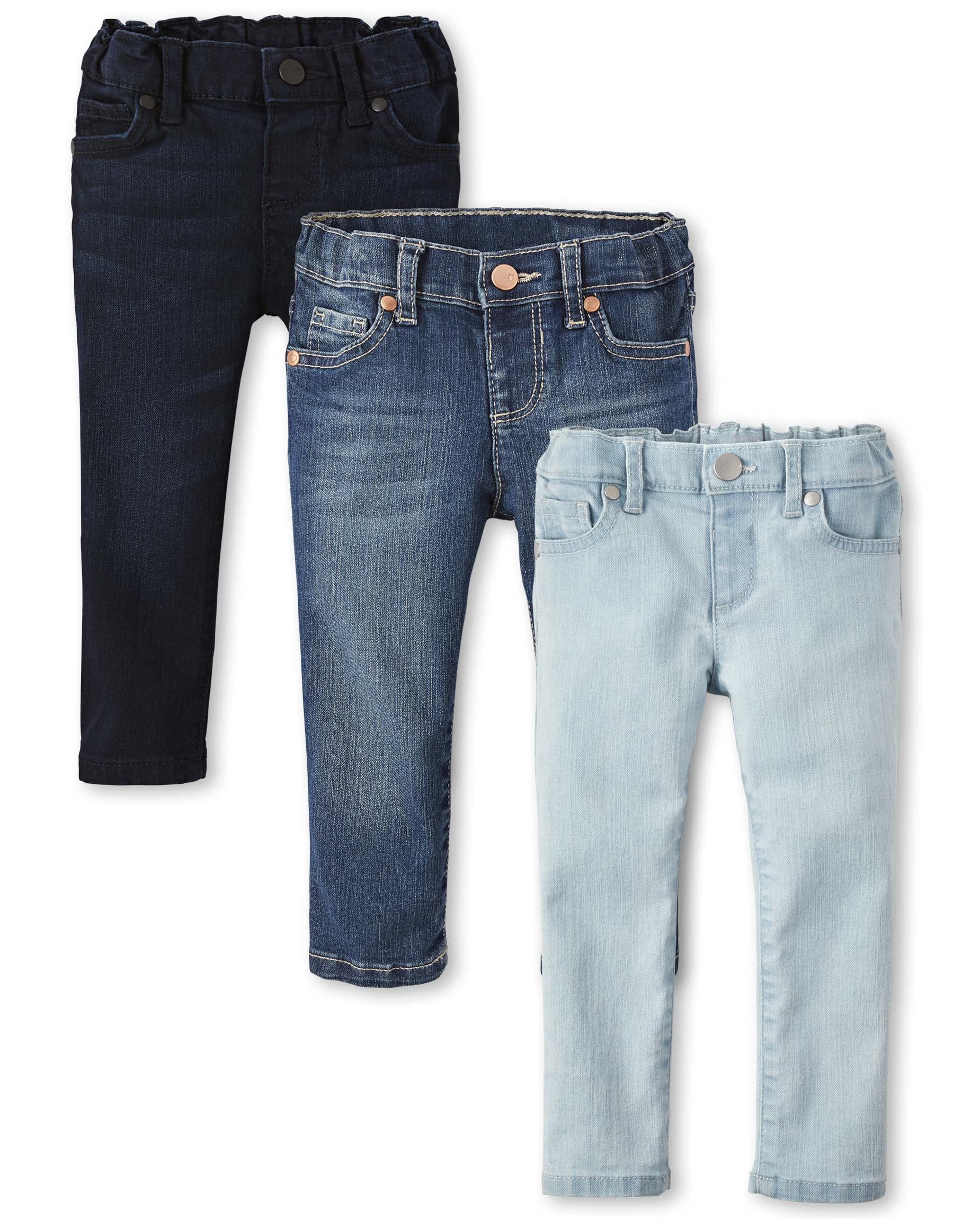 The Children's Place Baby Girls' and Toddler Skinny Jeans