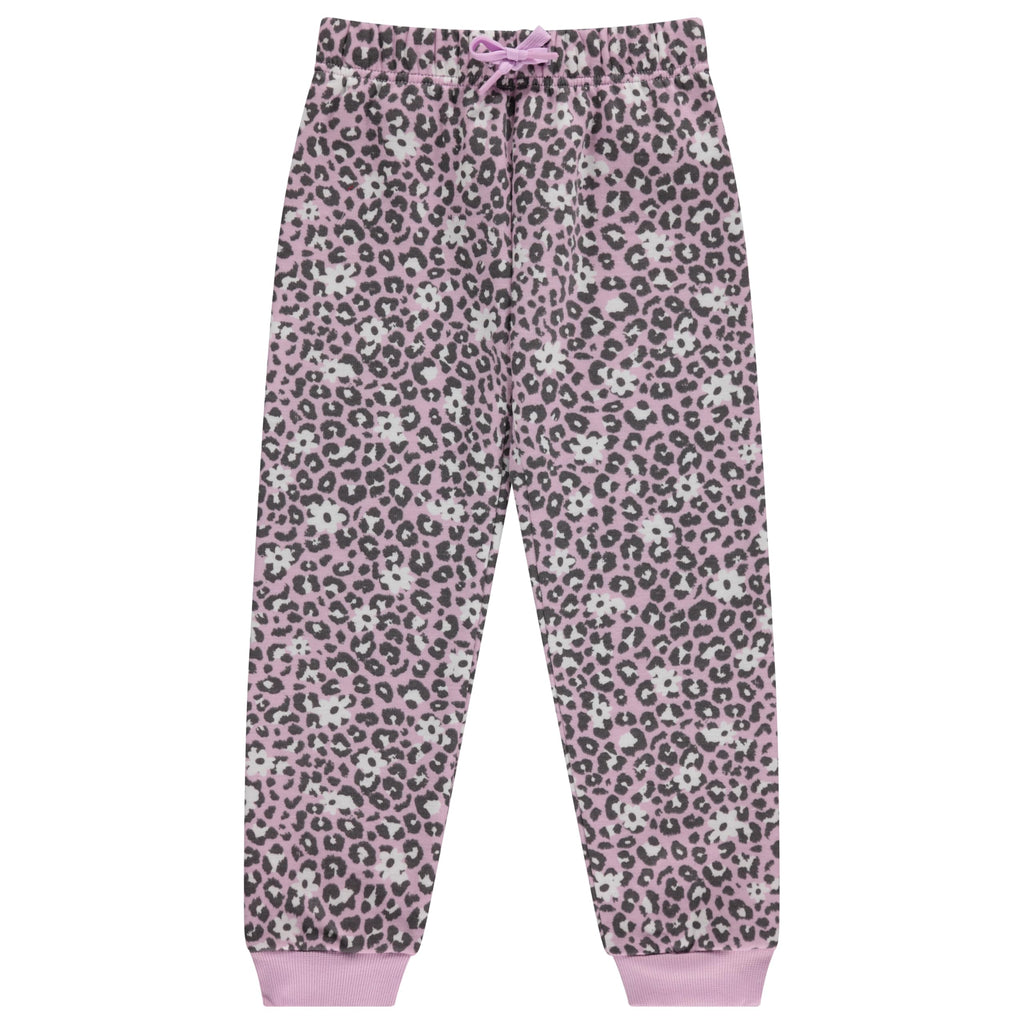 BTween Kids Girls Fashion Stretch Waist Ultra Soft Jogger Pants Set 3 Pack Bundle