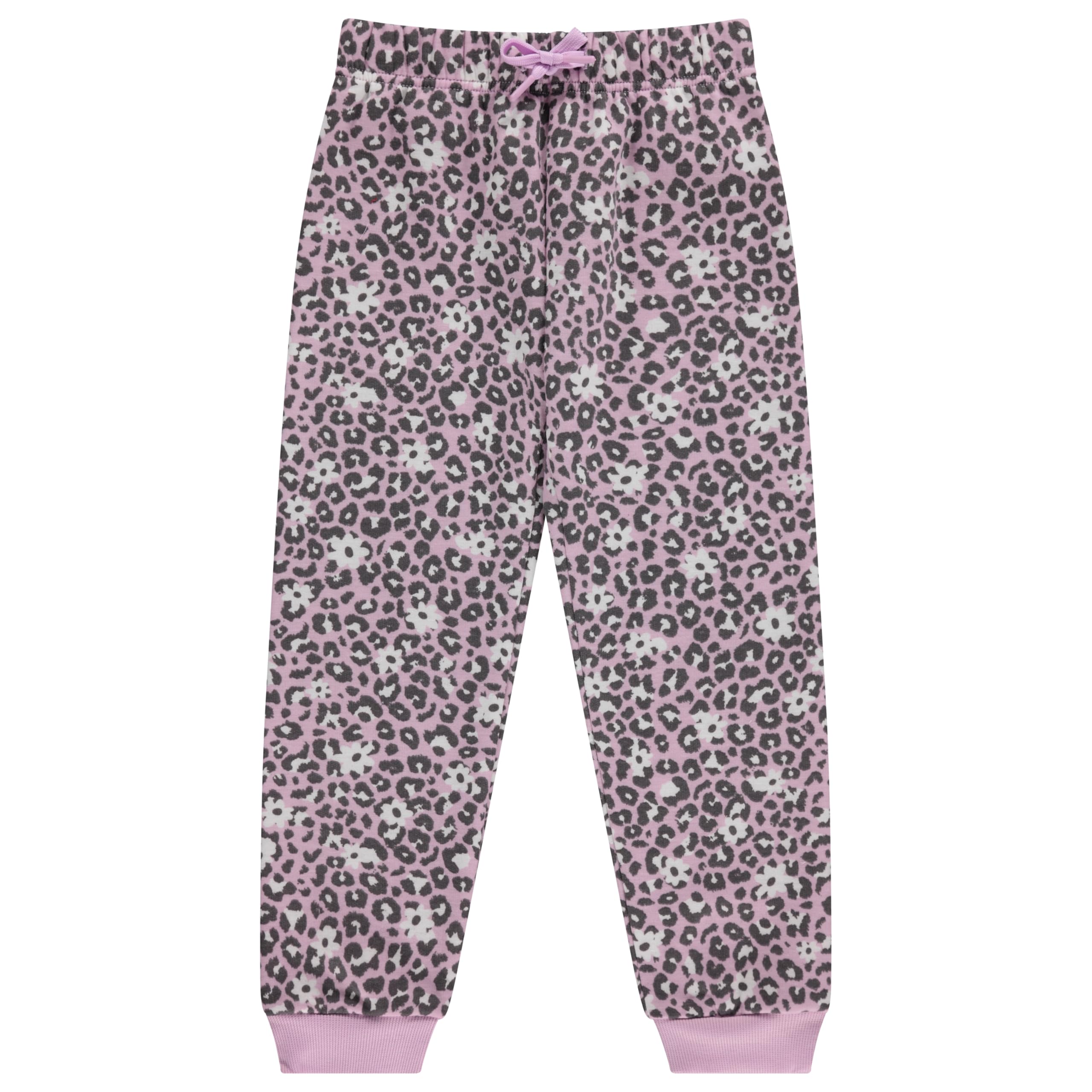 BTween Kids Girls Fashion Stretch Waist Ultra Soft Jogger Pants Set 3 Pack Bundle