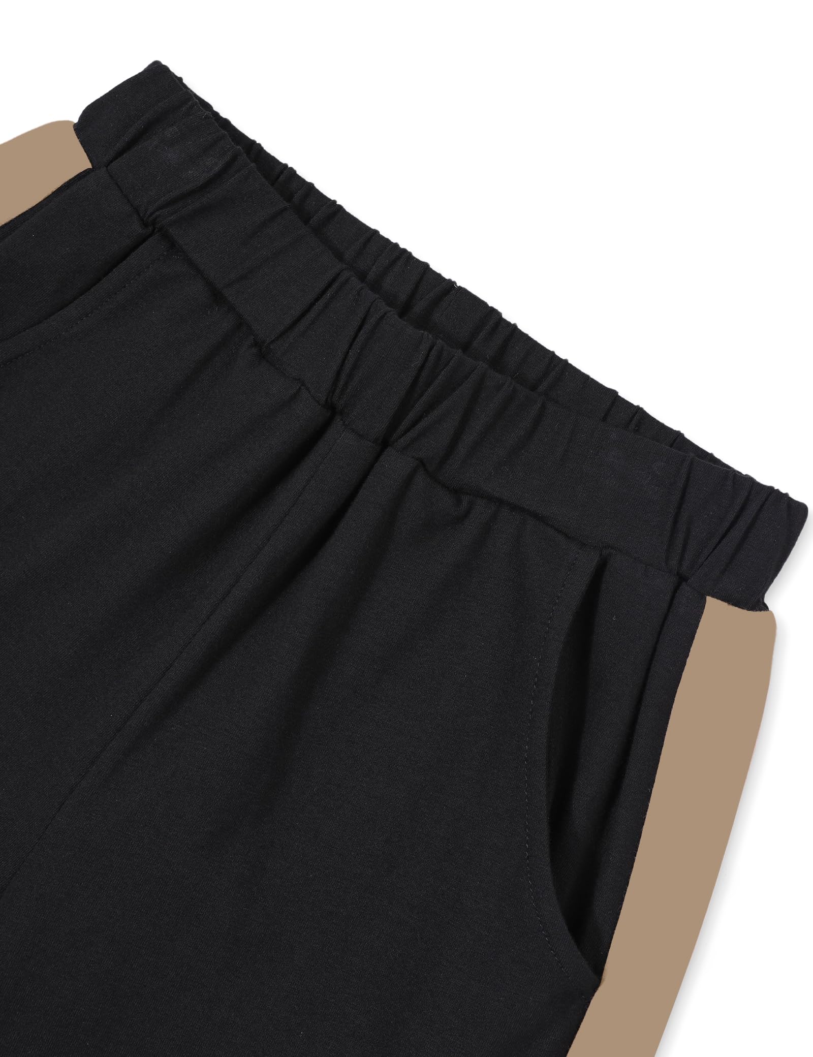 Boys Clothes Color Block Round Neck Long Sleeve Sweatshirt and Casual Pants 2Pcs Fall Outfits Clothes for Boys 6-14 Y