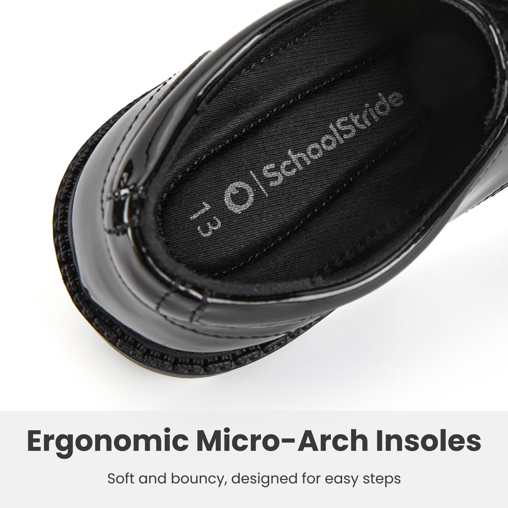 PATPAT Boys Girls Dress Shoes,Oxford Loafers Formal School Shoes for Toddler Little Big Kids