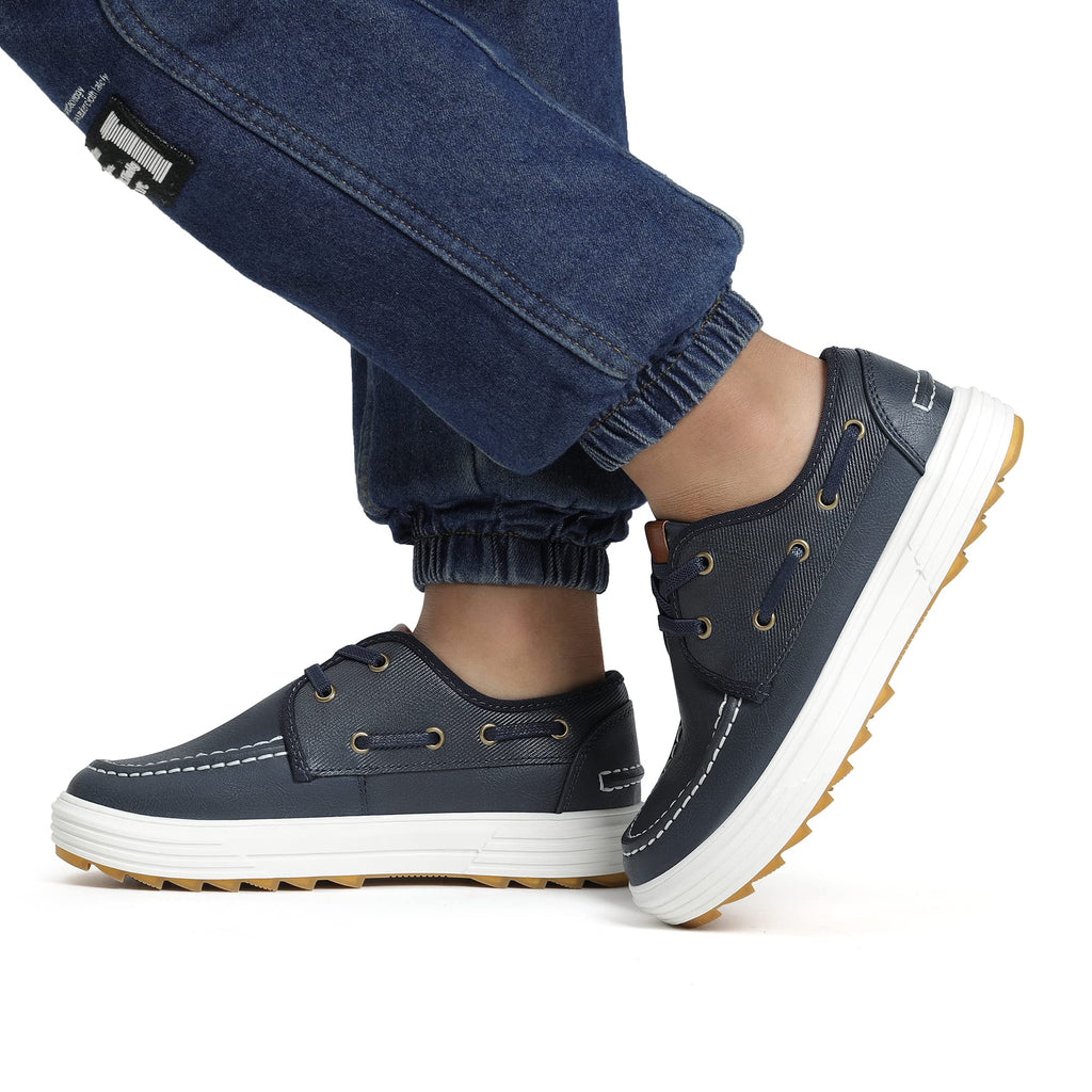 Bruno Marc Boy's Boat Shoes Slip on Loafers Dress Casual School Shoes
