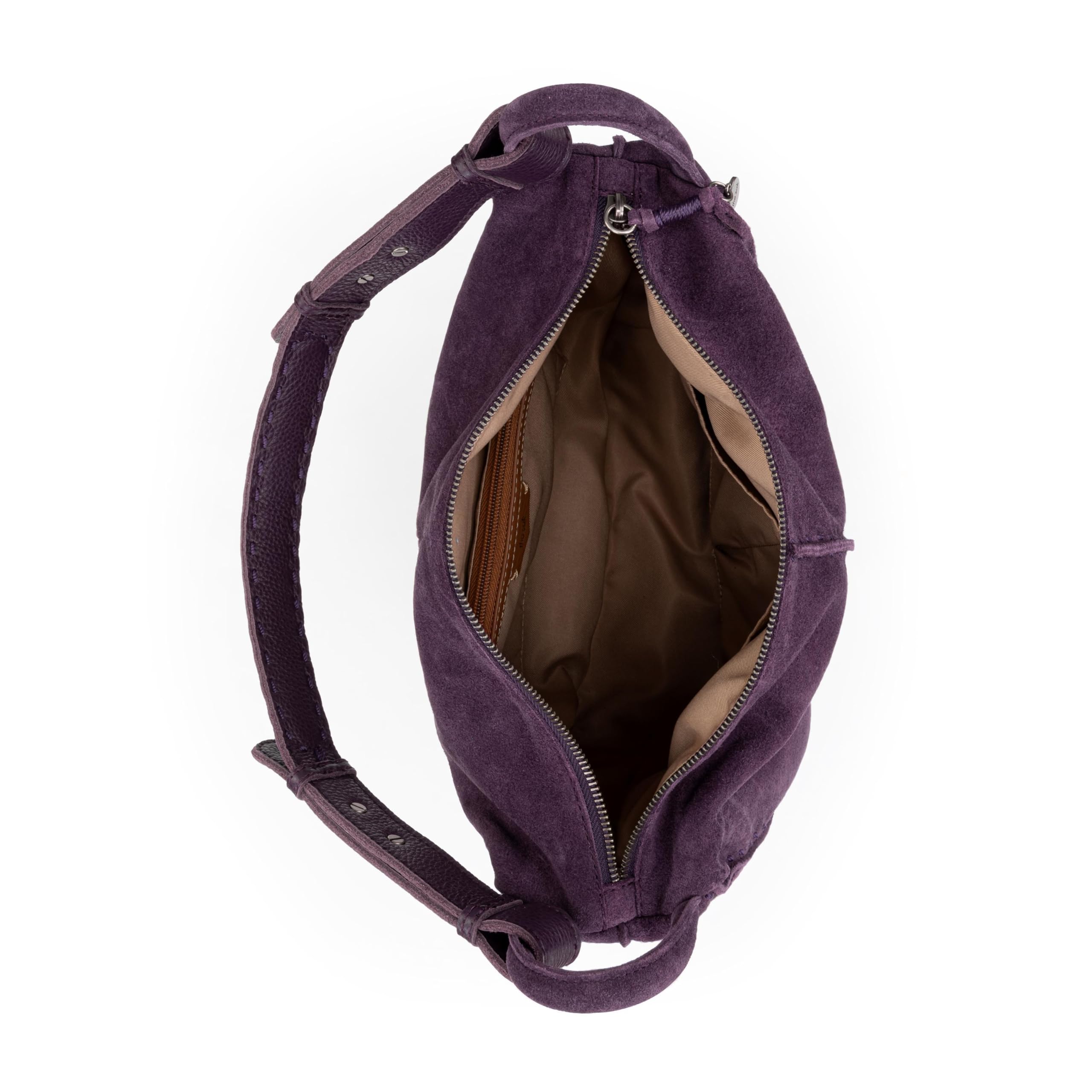 The Sak Los Feliz Hobo Purse - Premium Large Leather Women's Handbag for Everyday & Travel - Durable Purse With Zipper Pocket