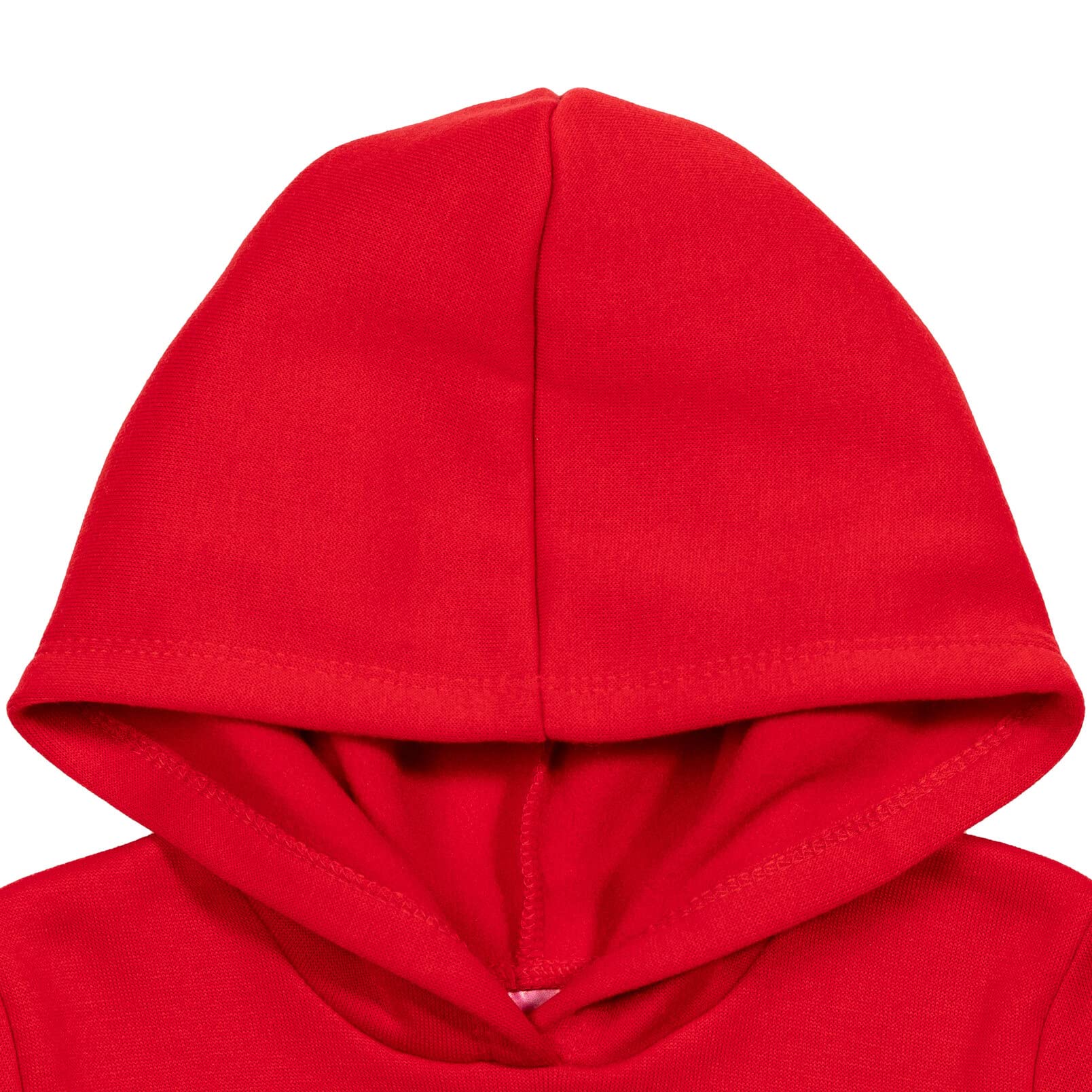 Disney Minnie Mouse Fleece Pullover Crossover Hoodie and Leggings Outfit Set Infant to Big Kid Sizes (12 Months - 14-16)