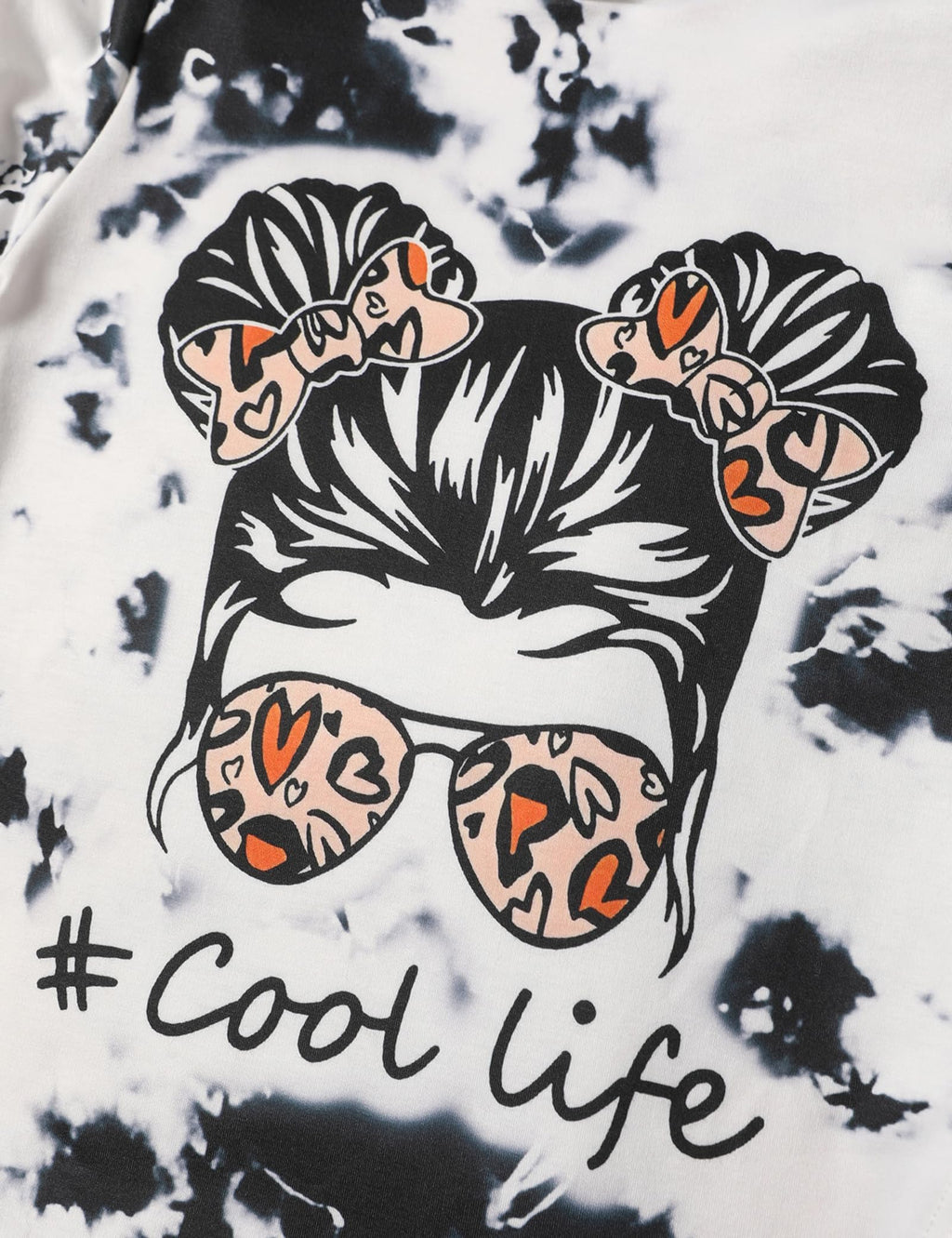 Girls Clothes Tie Dye Long Sleeve Hoodie Sweatshirt and Pants Sets Cute Girl Outfits Size 5-14 Years