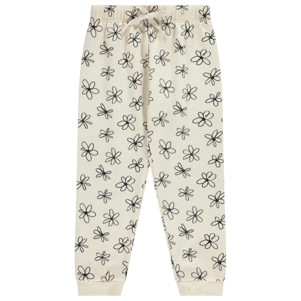 BTween Kids Girls Fashion Stretch Waist Ultra Soft Jogger Pants Set 3 Pack Bundle