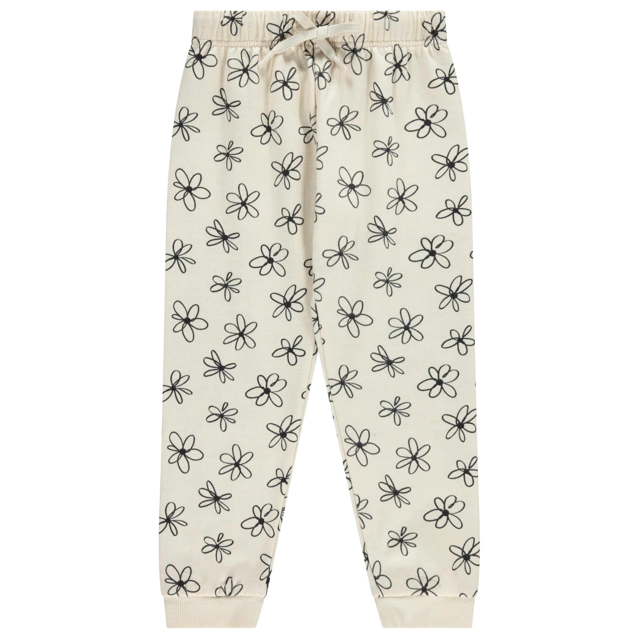 BTween Kids Girls Fashion Stretch Waist Ultra Soft Jogger Pants Set 3 Pack Bundle