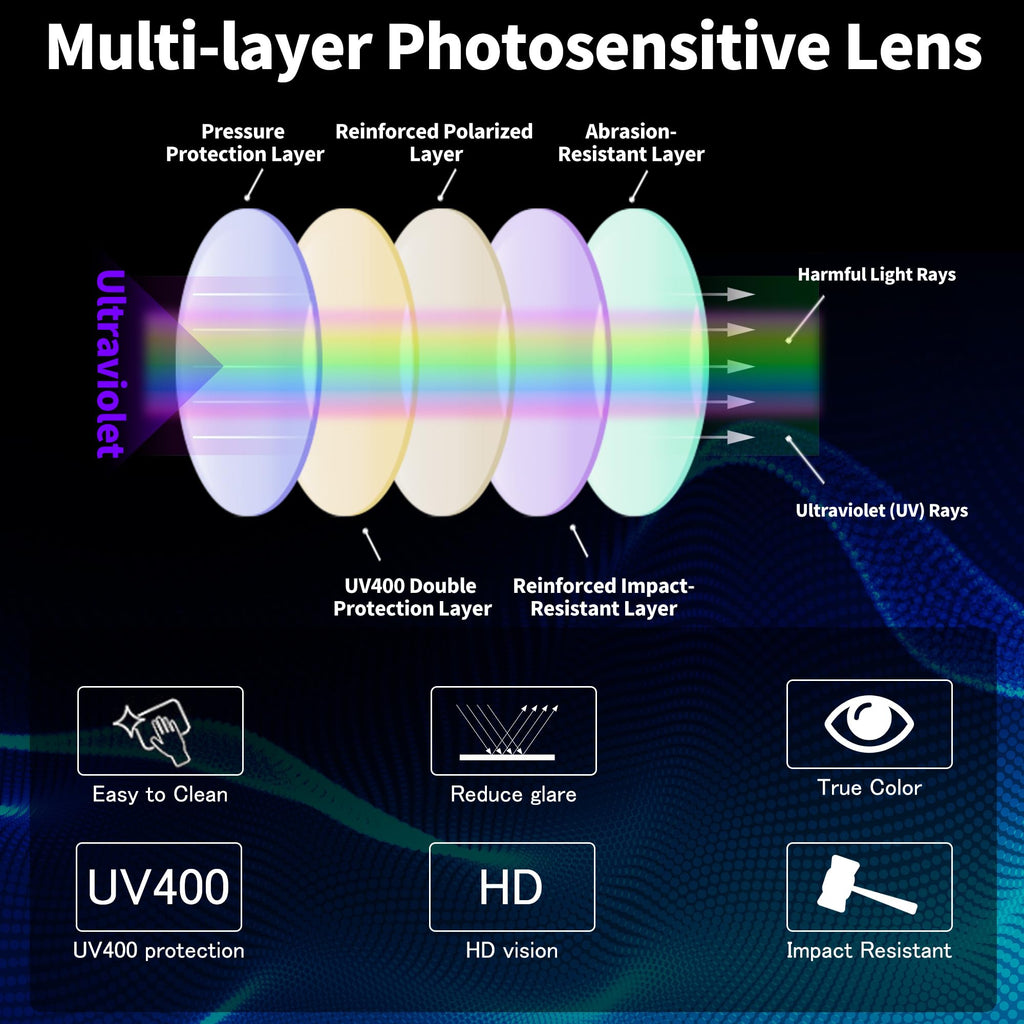 FEISEDY Polarized Women Sunglasses Retro Shades Photochromic Lens Sparkling Crystal Sunglasses UV400 Protection B0144