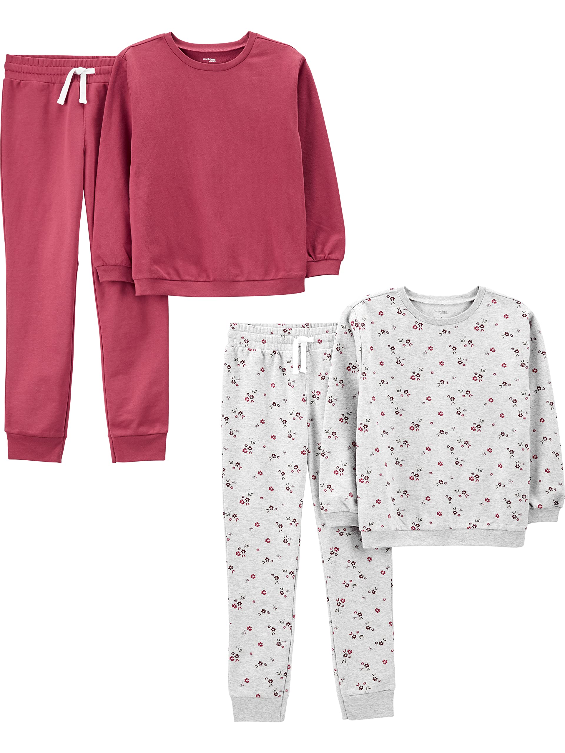 Simple Joys by Carter's girls 4-piece Playwear Set