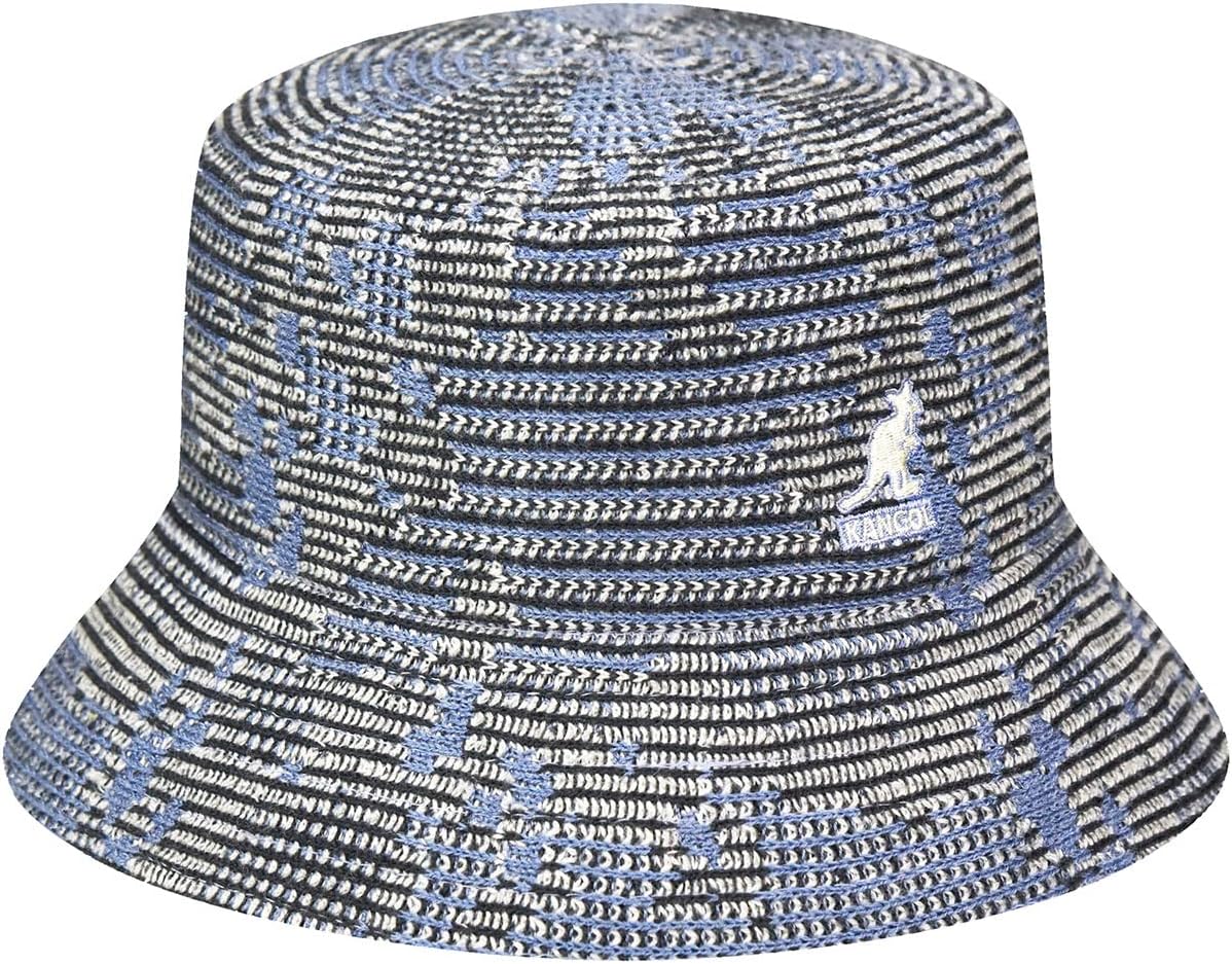 Kangol Camo Rib Bucket - Iced Lilac/S