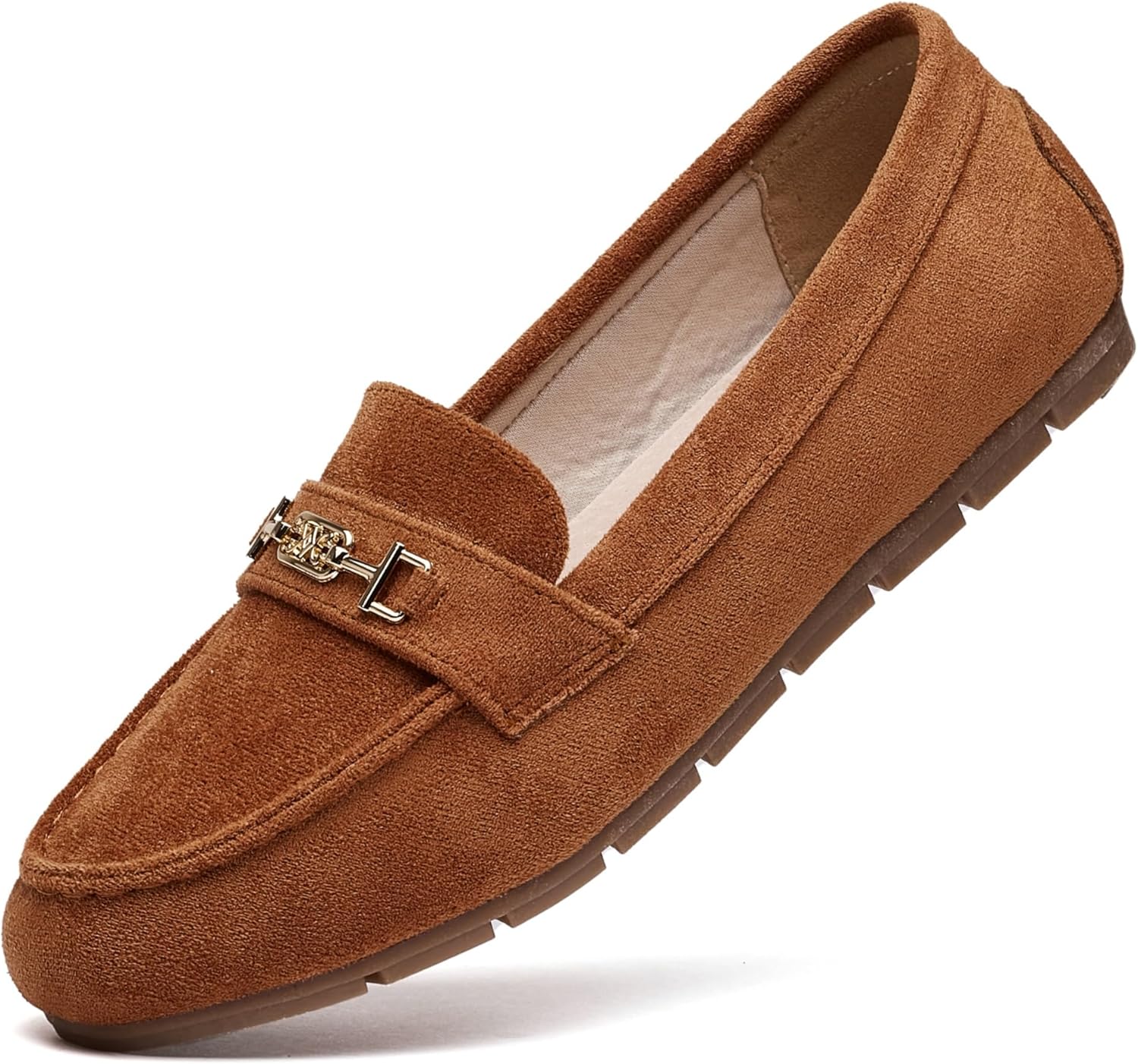 DeYashopin Women's Loafer Shoes Leisure Slip On Work Shoes Comfort Walking Flats